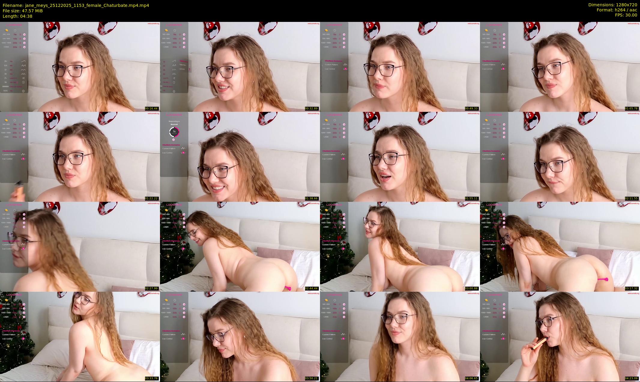 jane_meys — 5 minute Chaturbate female cam show recording, 720p, Dec 25, 2025