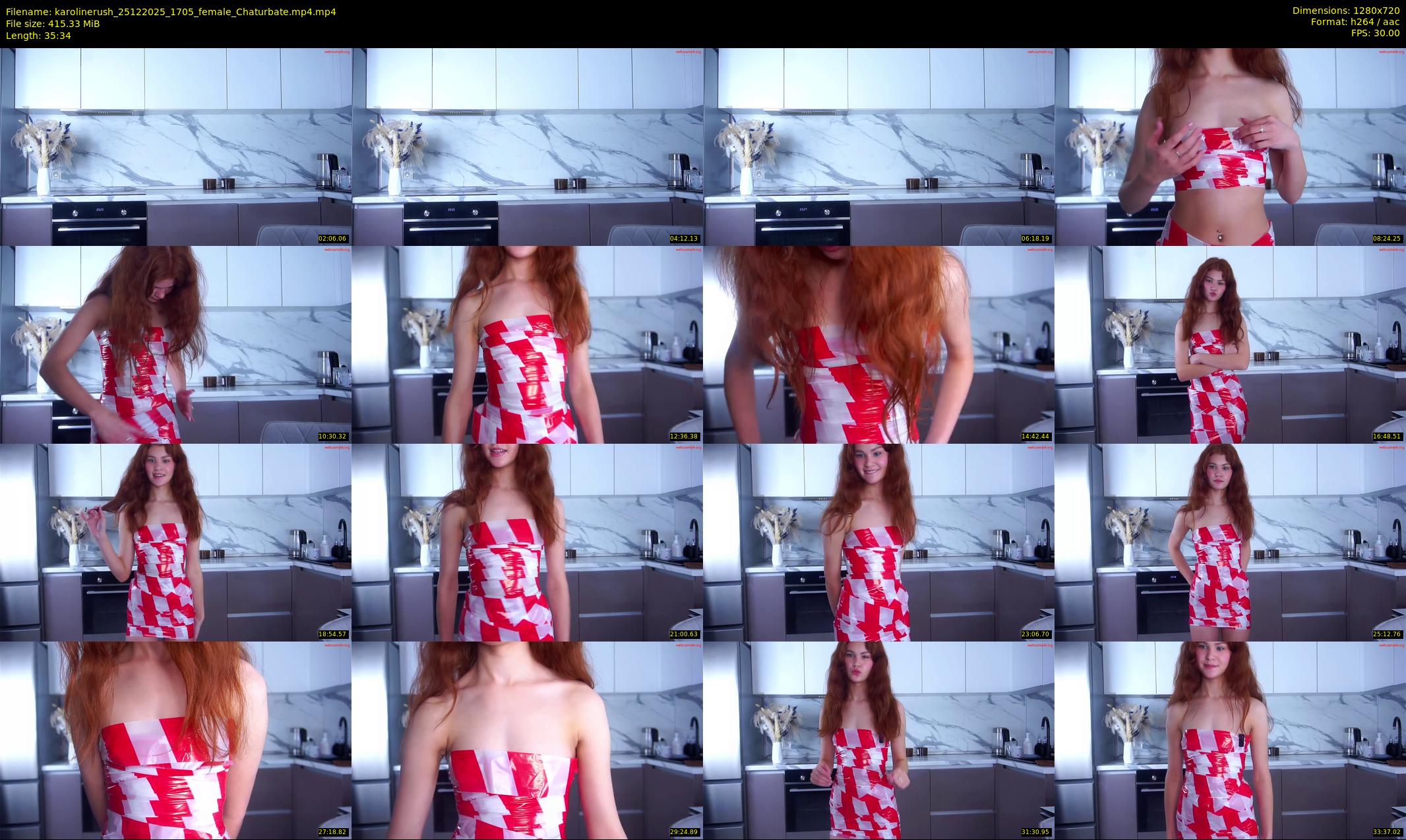 karolinerush — 36 minute Chaturbate female cam show recording, 720p, Dec 25, 2025
