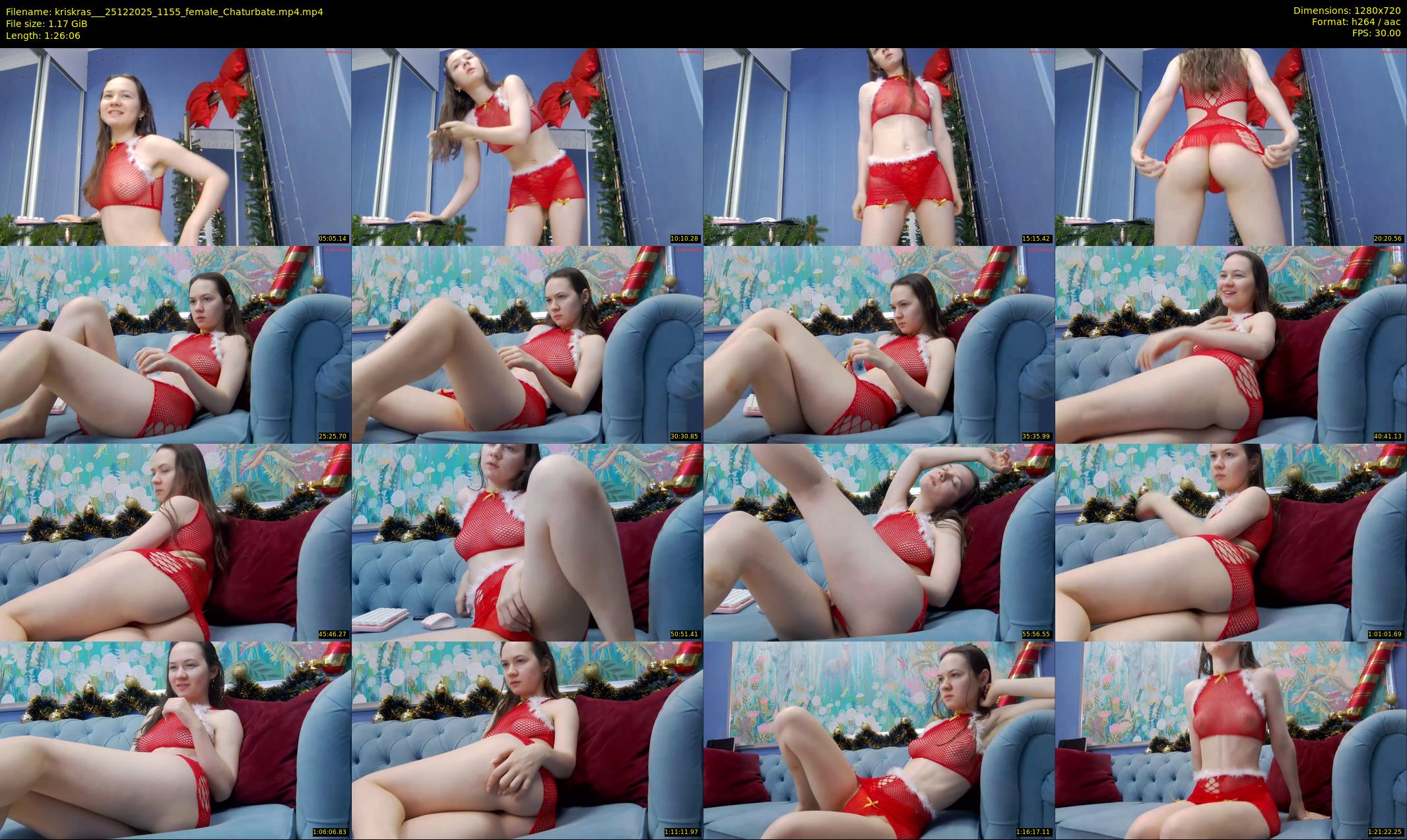 kriskras__ — 87 minute Chaturbate female cam show recording, 720p, Dec 25, 2025