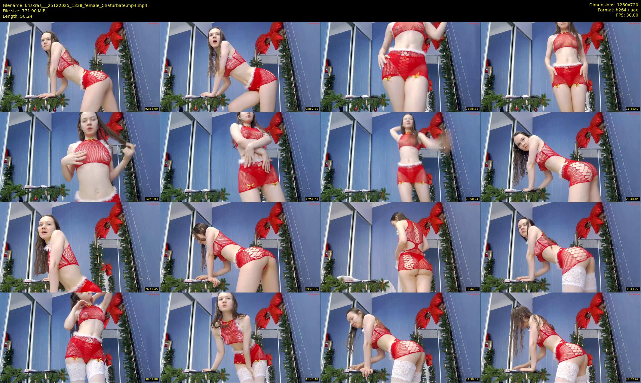 kriskras__ — 51 minute Chaturbate female cam show recording, 720p, Dec 25, 2025