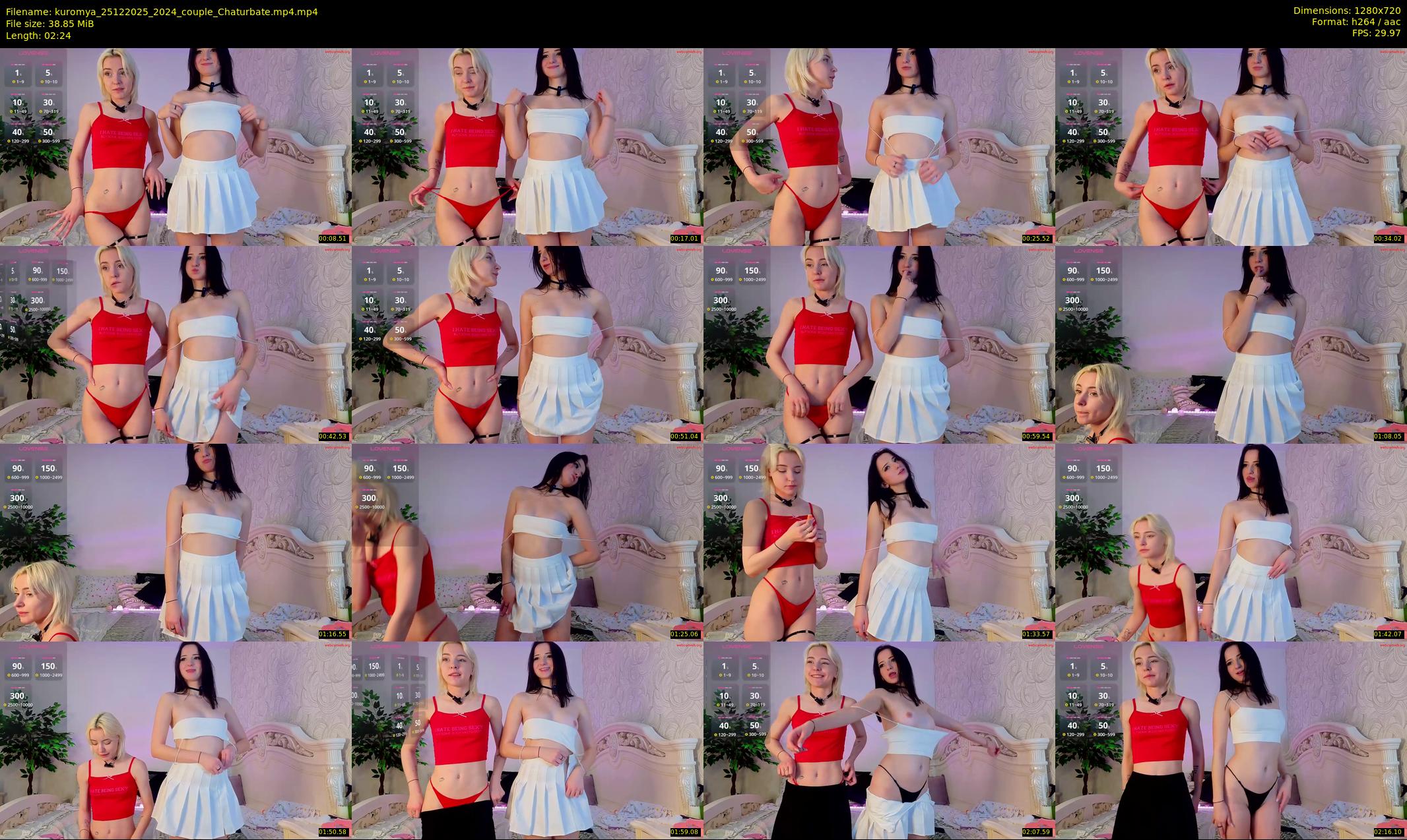 kuromya — 3 minute Chaturbate female cam show recording, 720p, Dec 25, 2025