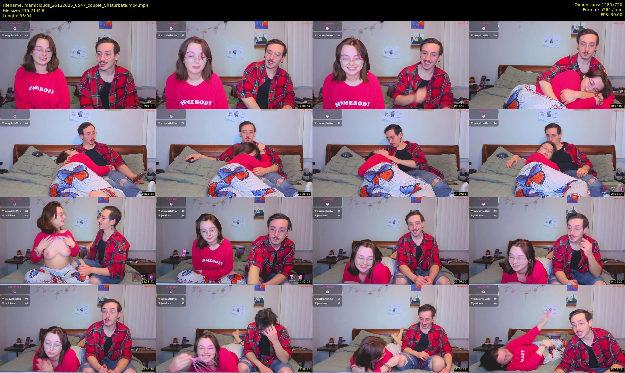 mamiclouds — 36 minute Chaturbate female cam show recording, 720p, Dec 26, 2025