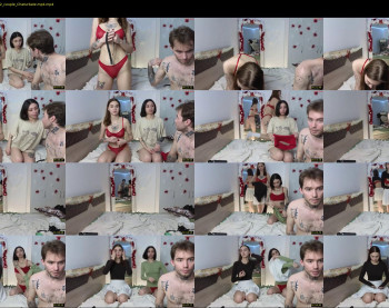 mar7gan — 3 minute Chaturbate couple cam show recording, 720p, Dec 25, 2025