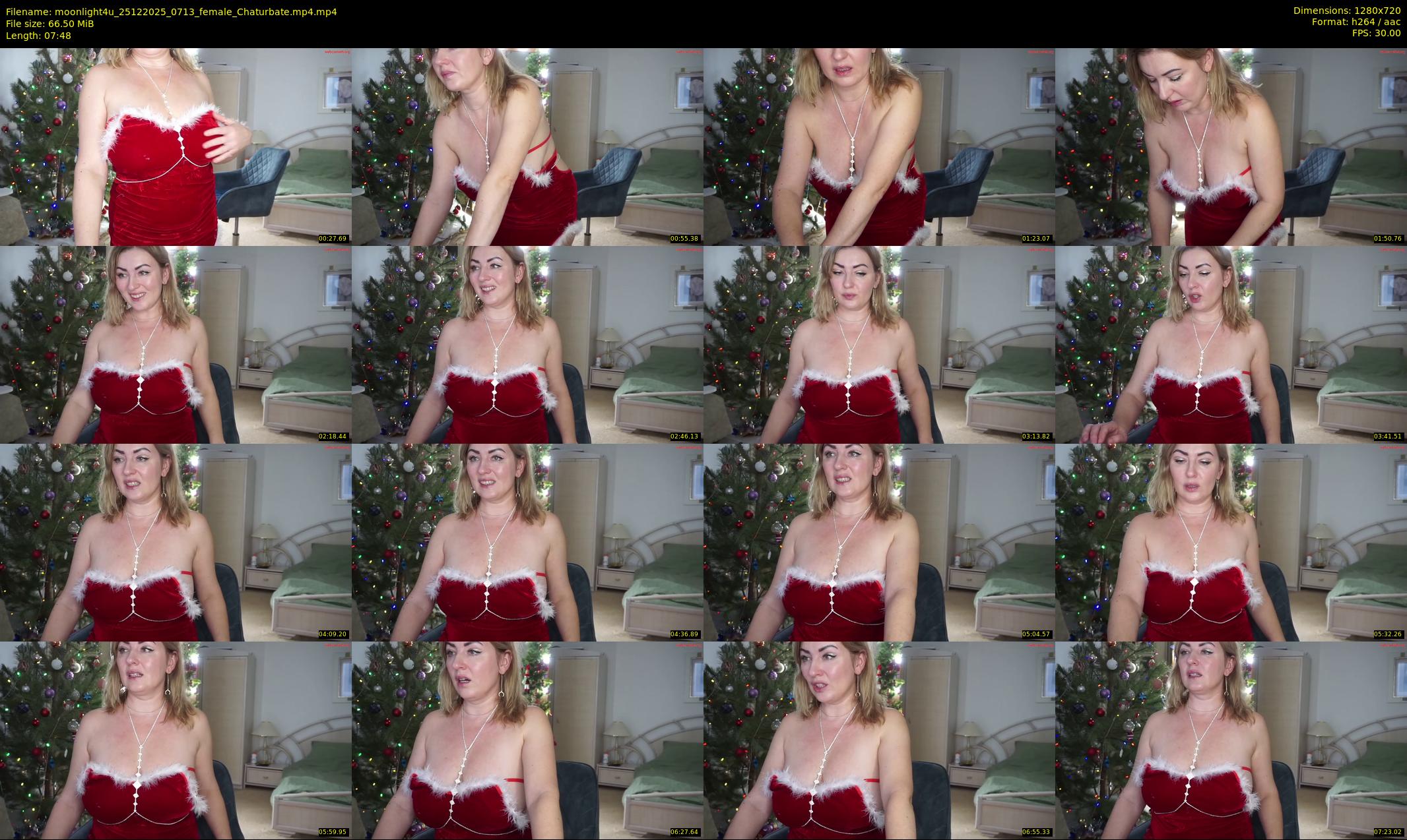 moonlight4u — 8 minute Chaturbate female cam show recording, 720p, Dec 25, 2025