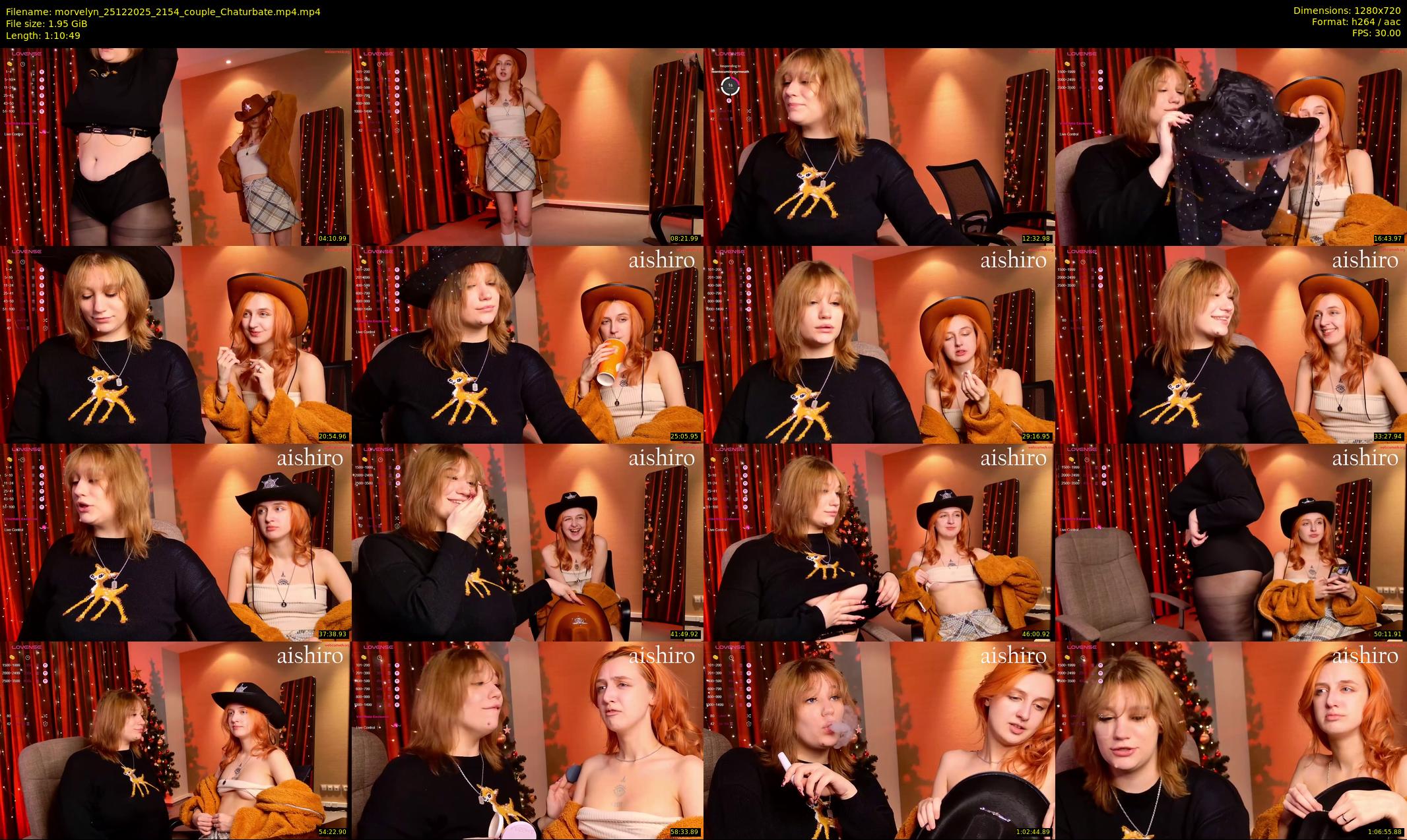 morvelyn — 71 minute Chaturbate female cam show recording, 720p, Dec 25, 2025