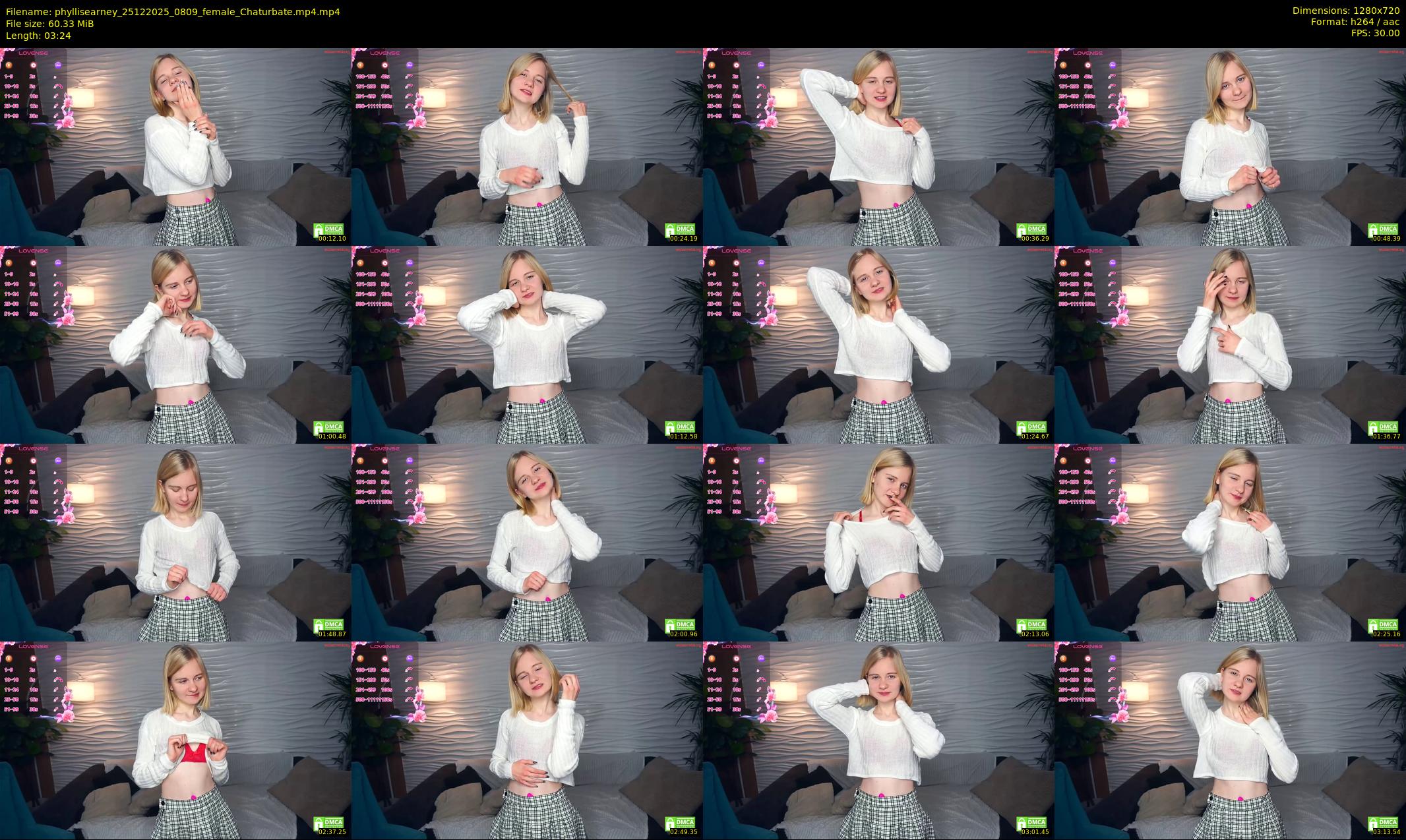 phyllisearney — 4 minute Chaturbate female cam show recording, 720p, Dec 25, 2025