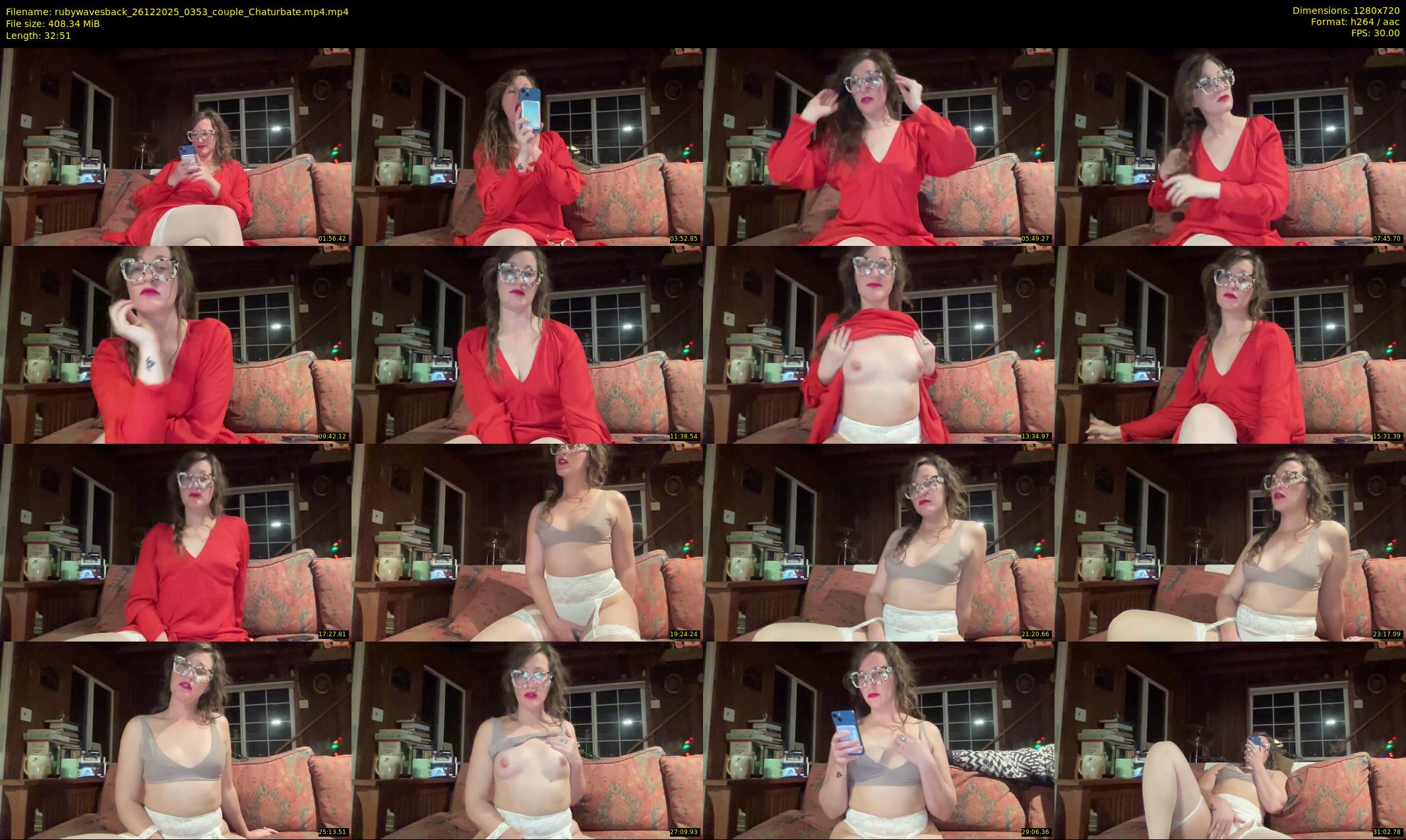 rubywavesback — 33 minute Chaturbate couple cam show recording, 720p, Dec 26, 2025