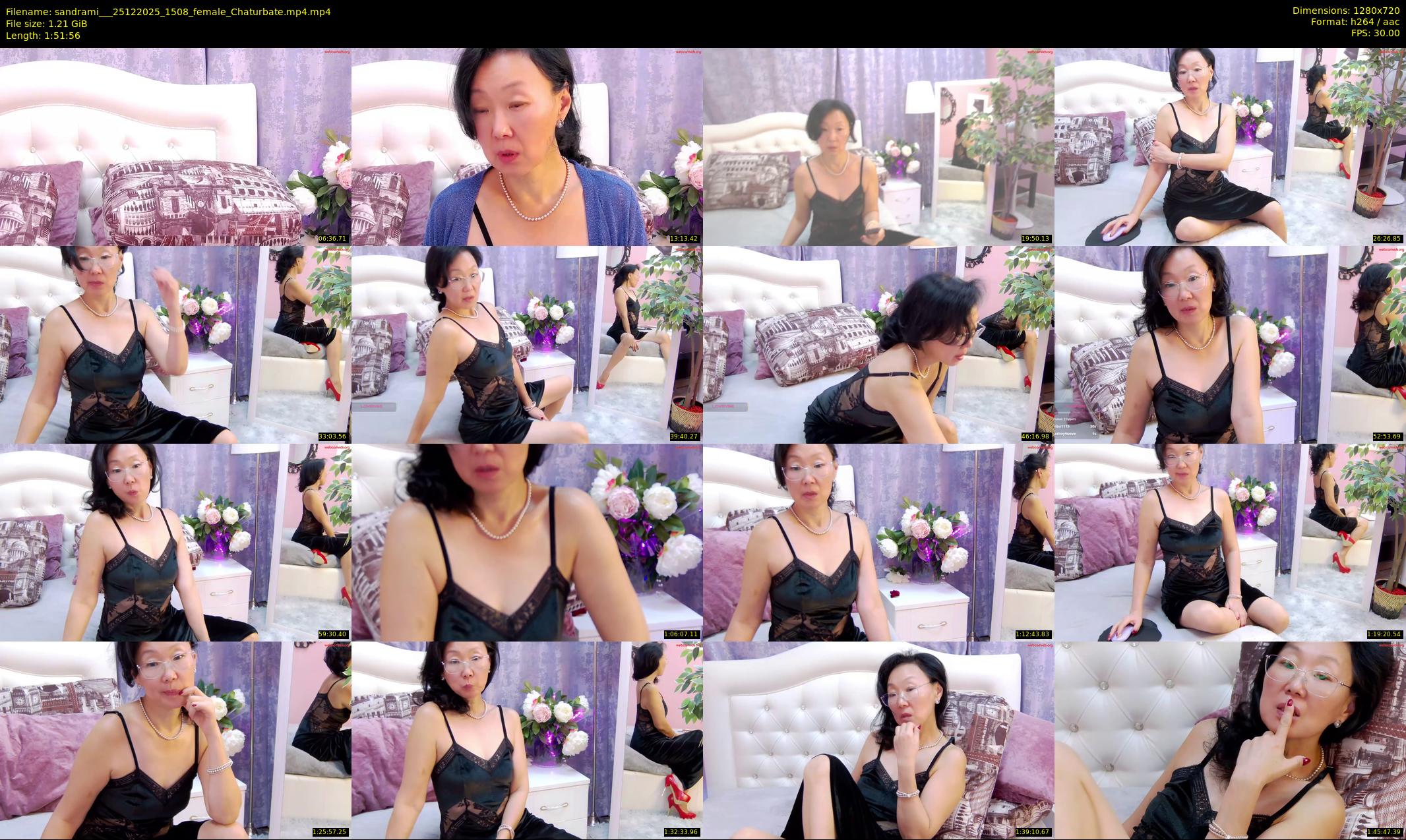 sandrami__ — 112 minute Chaturbate female cam show recording, 720p, Dec 25, 2025