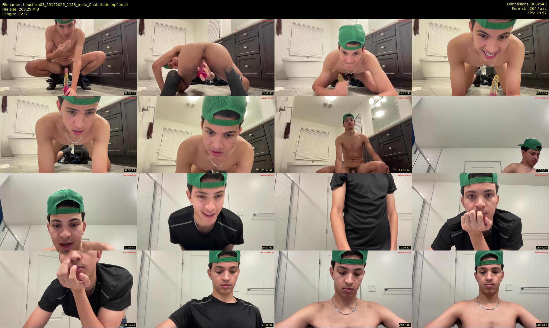 sbouchikh03 — 34 minute Chaturbate male cam show recording, 480p, Dec 25, 2025