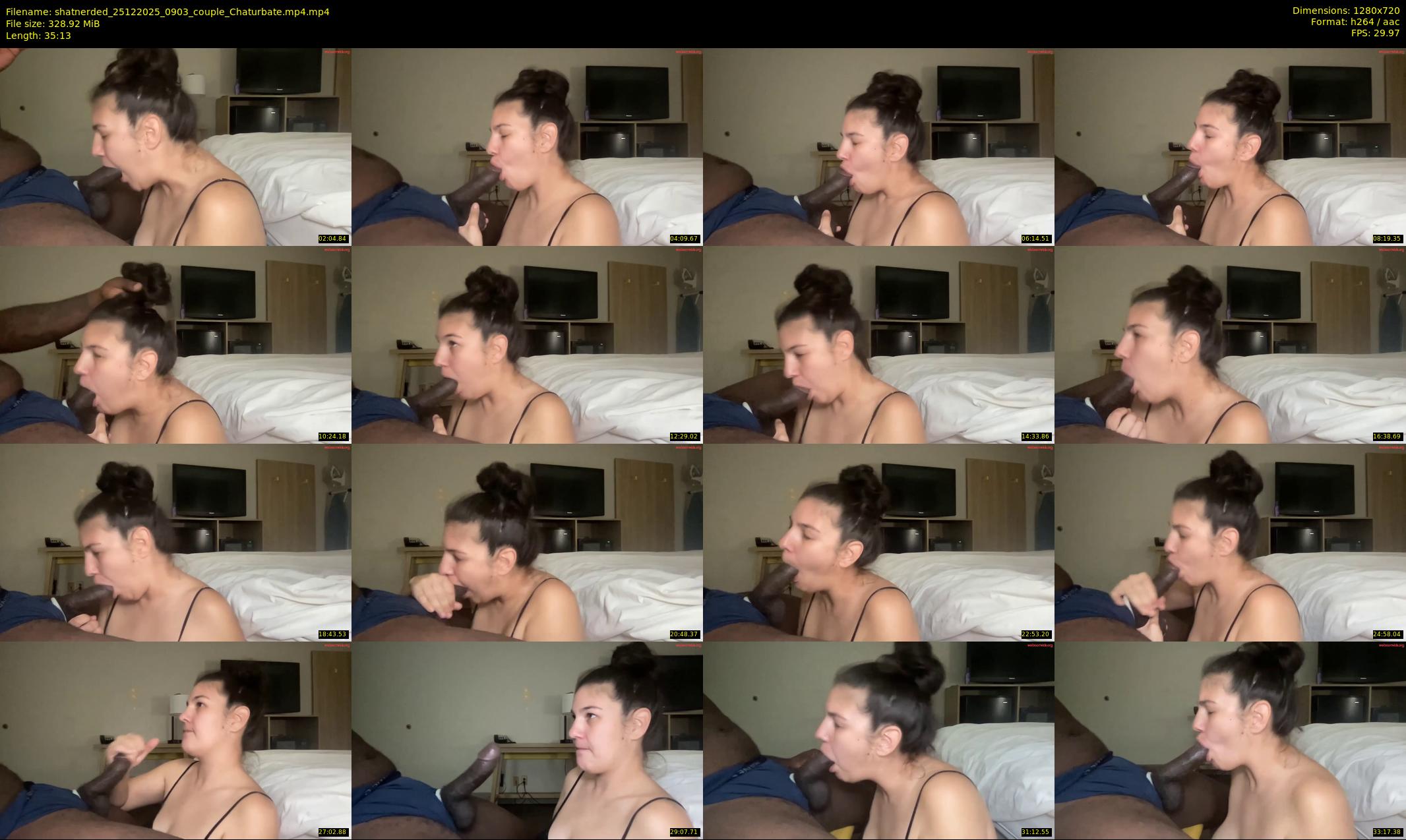 shatnerded — 36 minute Chaturbate couple cam show recording, 720p, Dec 25, 2025