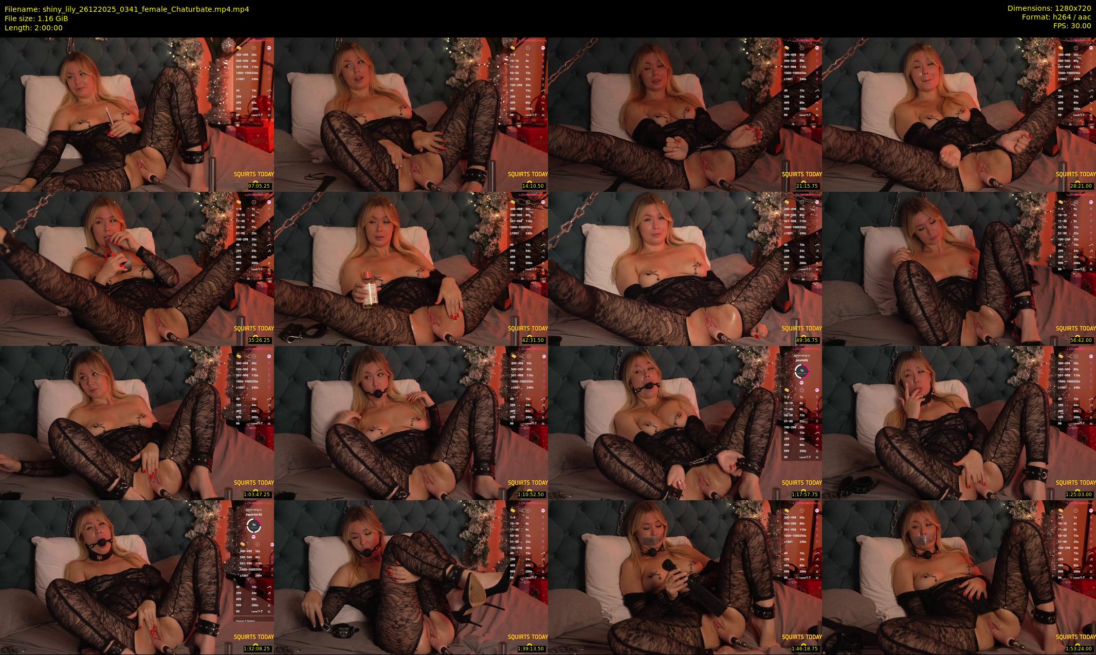 shiny_lily — 120 minute Chaturbate female cam show recording, 720p, Dec 26, 2025