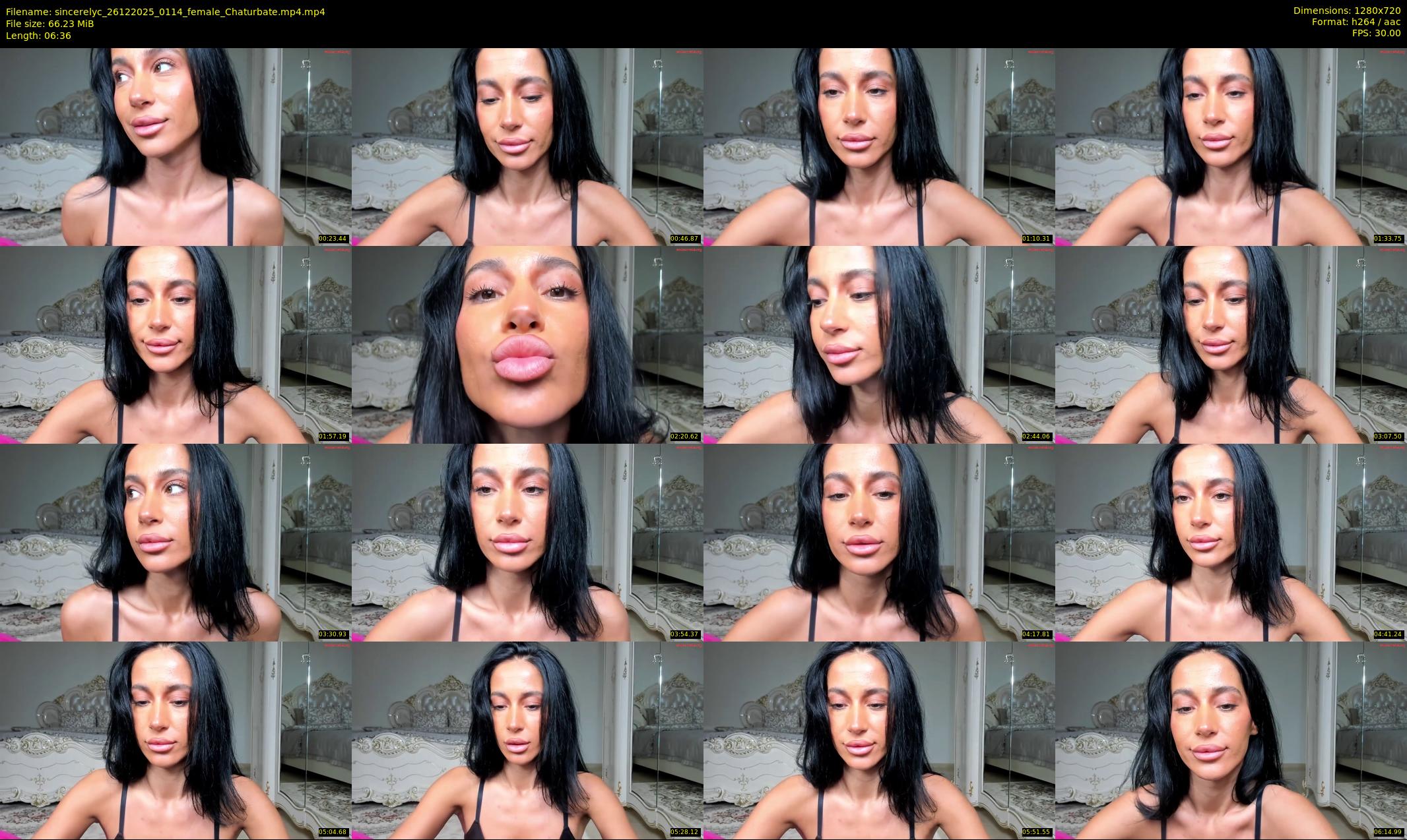 sincerelyc — 7 minute Chaturbate female cam show recording, 720p, Dec 26, 2025