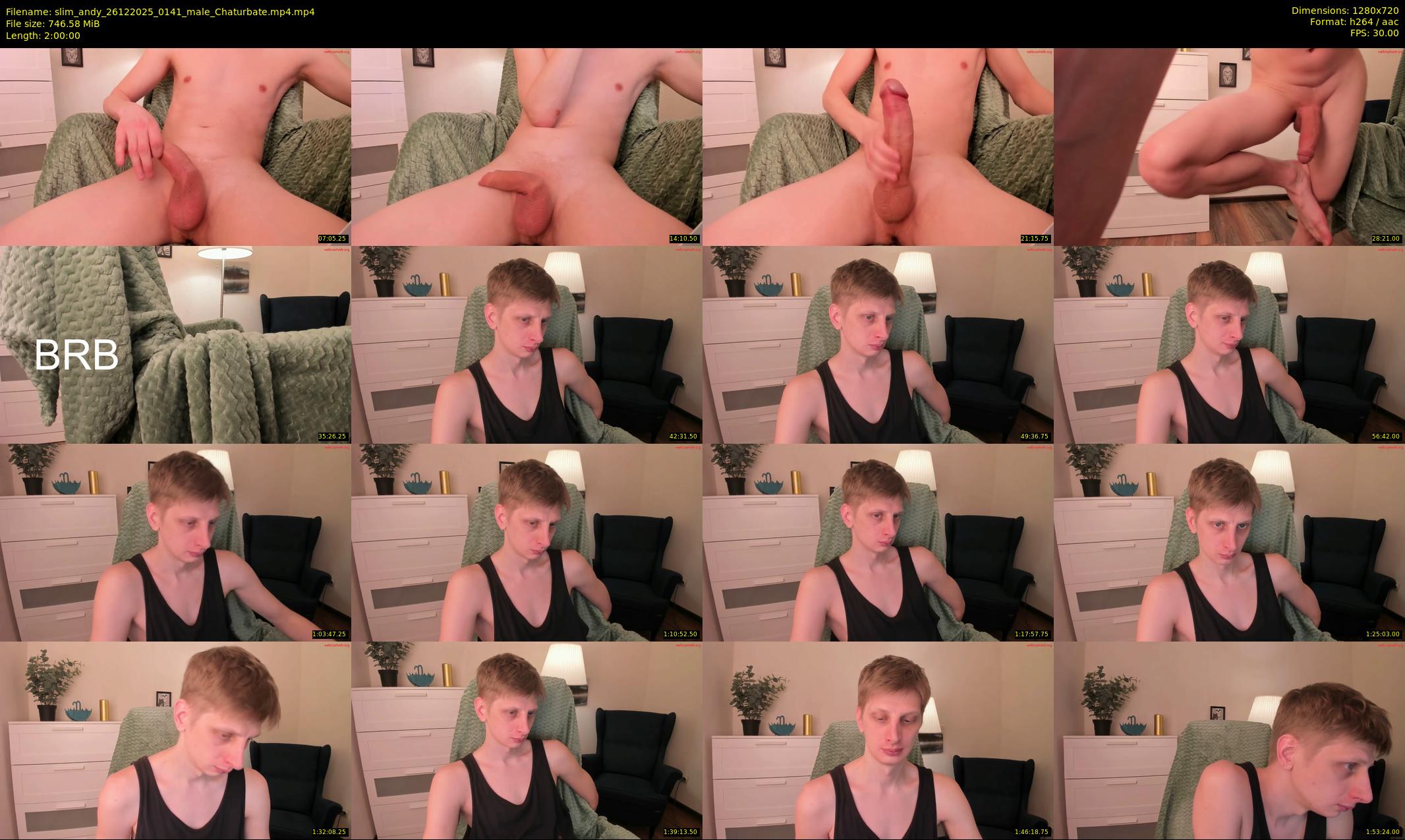 slim_andy — 120 minute Chaturbate male cam show recording, 720p, Dec 26, 2025