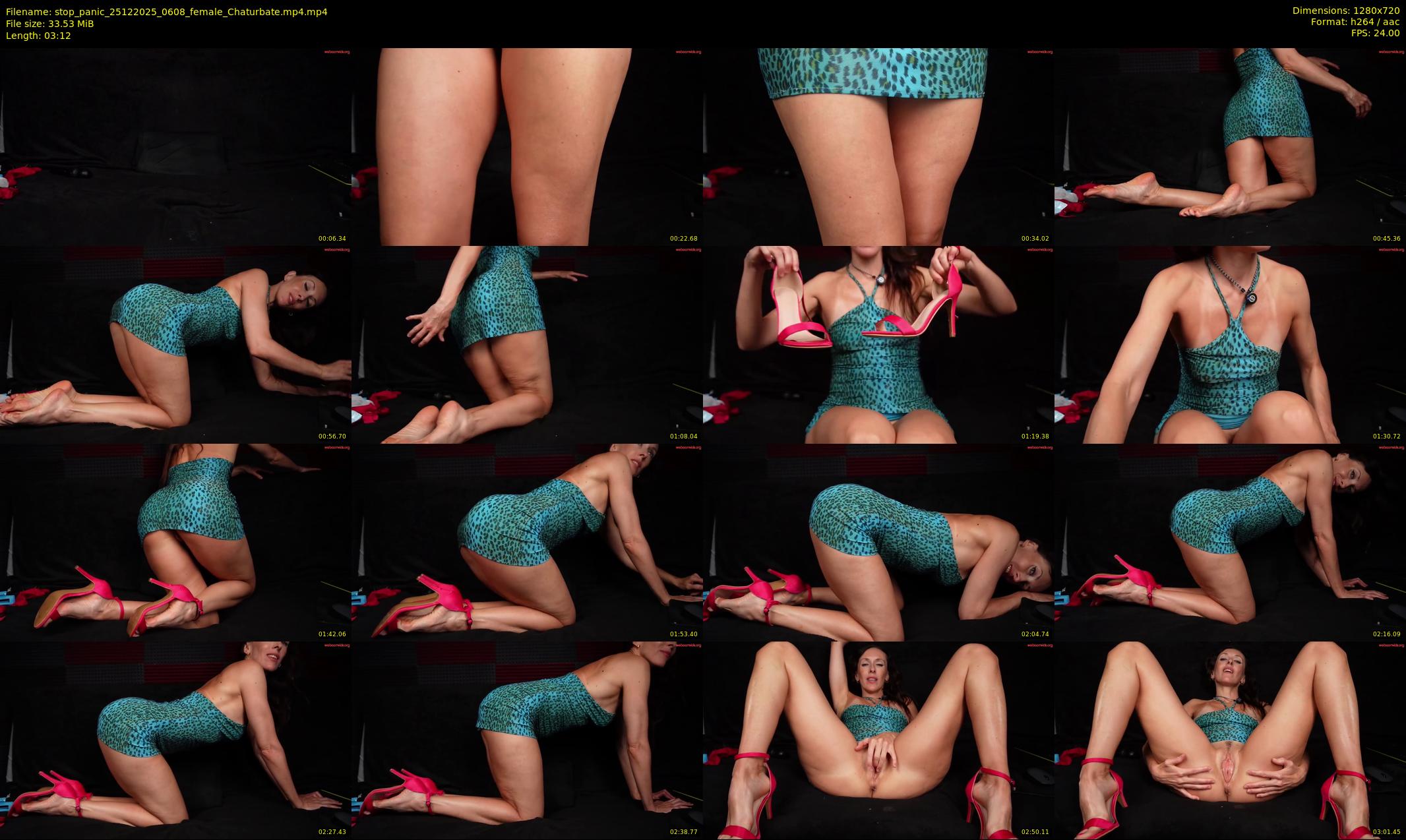 stop_panic — 4 minute Chaturbate female cam show recording, 720p, Dec 25, 2025