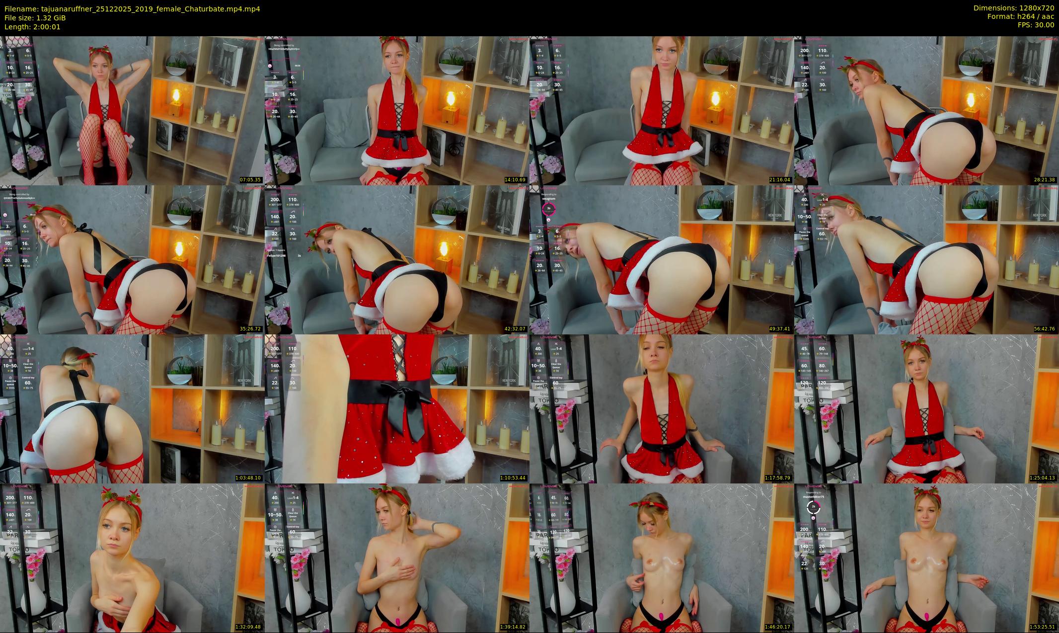 tajuanaruffner — 121 minute Chaturbate female cam show recording, 720p, Dec 25, 2025
