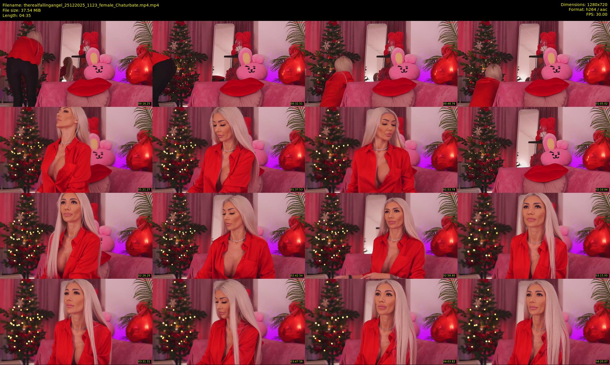 therealfallingangel — 5 minute Chaturbate female cam show recording, 720p, Dec 25, 2025