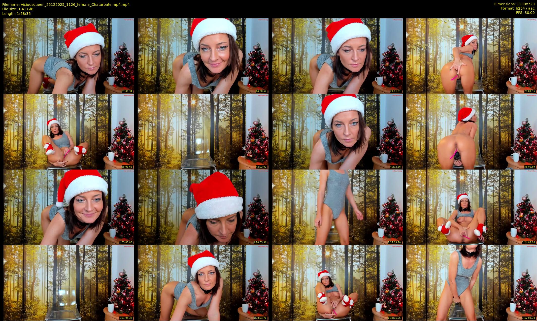 viciousqueen — 119 minute Chaturbate female cam show recording, 720p, Dec 25, 2025