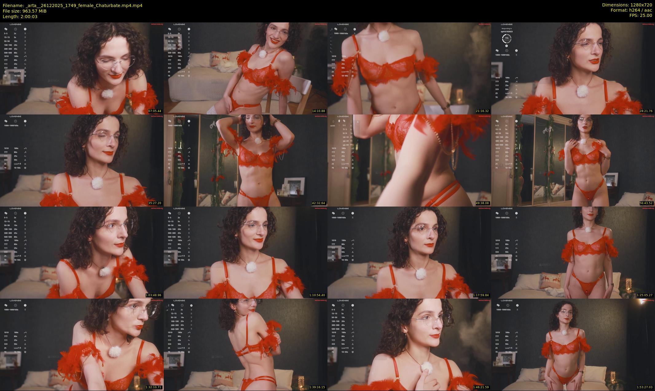 _arta_ — 121 minute Chaturbate female cam show recording, 720p, Dec 26, 2025