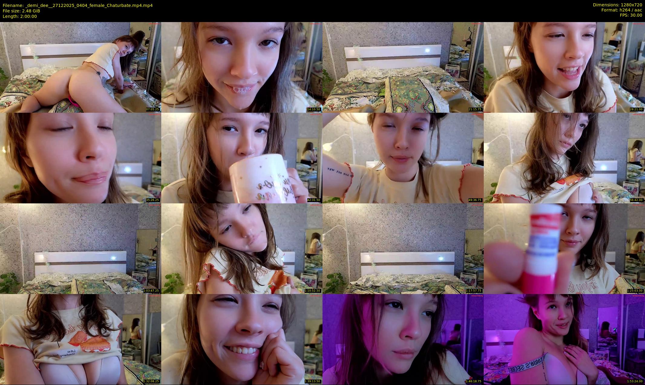 _demi_dee_ — 120 minute Chaturbate female cam show recording, 720p, Dec 27, 2025