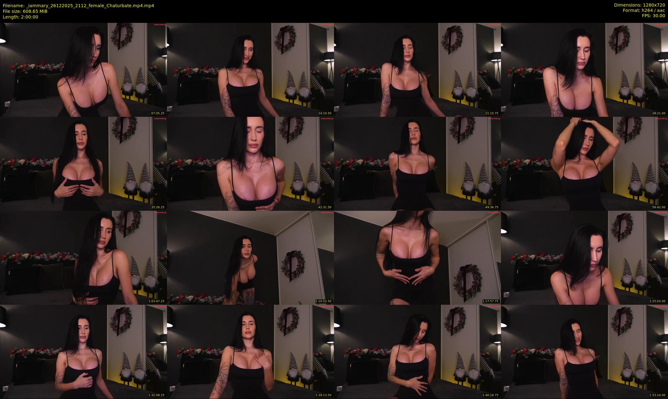 _iammary — 120 minute Chaturbate female cam show recording, 720p, Dec 26, 2025