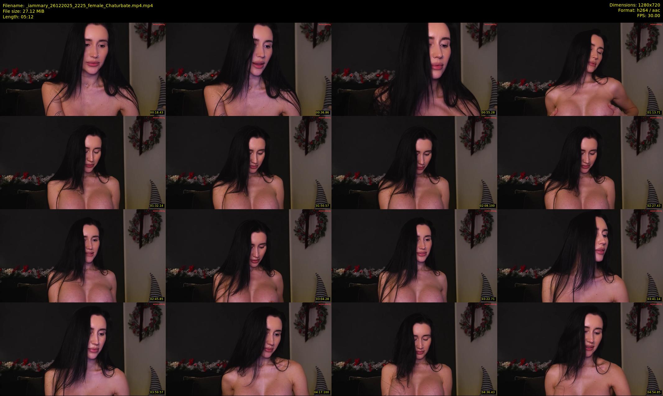 _iammary — 6 minute Chaturbate female cam show recording, 720p, Dec 26, 2025