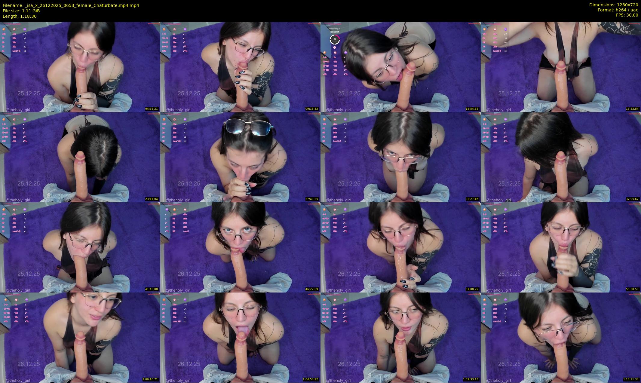 _isa_x — 79 minute Chaturbate female cam show recording, 720p, Dec 26, 2025