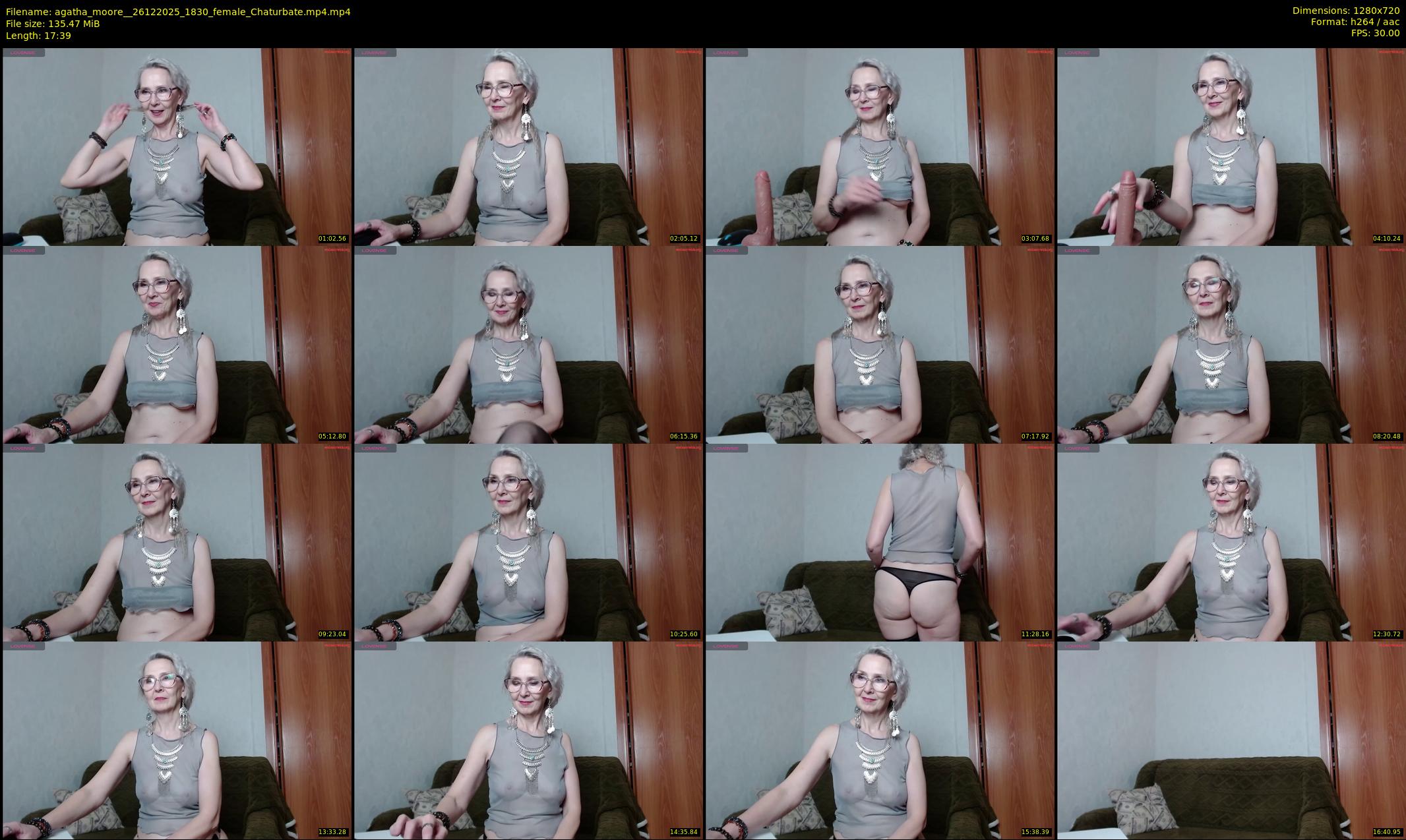 agatha_moore_ — 18 minute Chaturbate female cam show recording, 720p, Dec 26, 2025