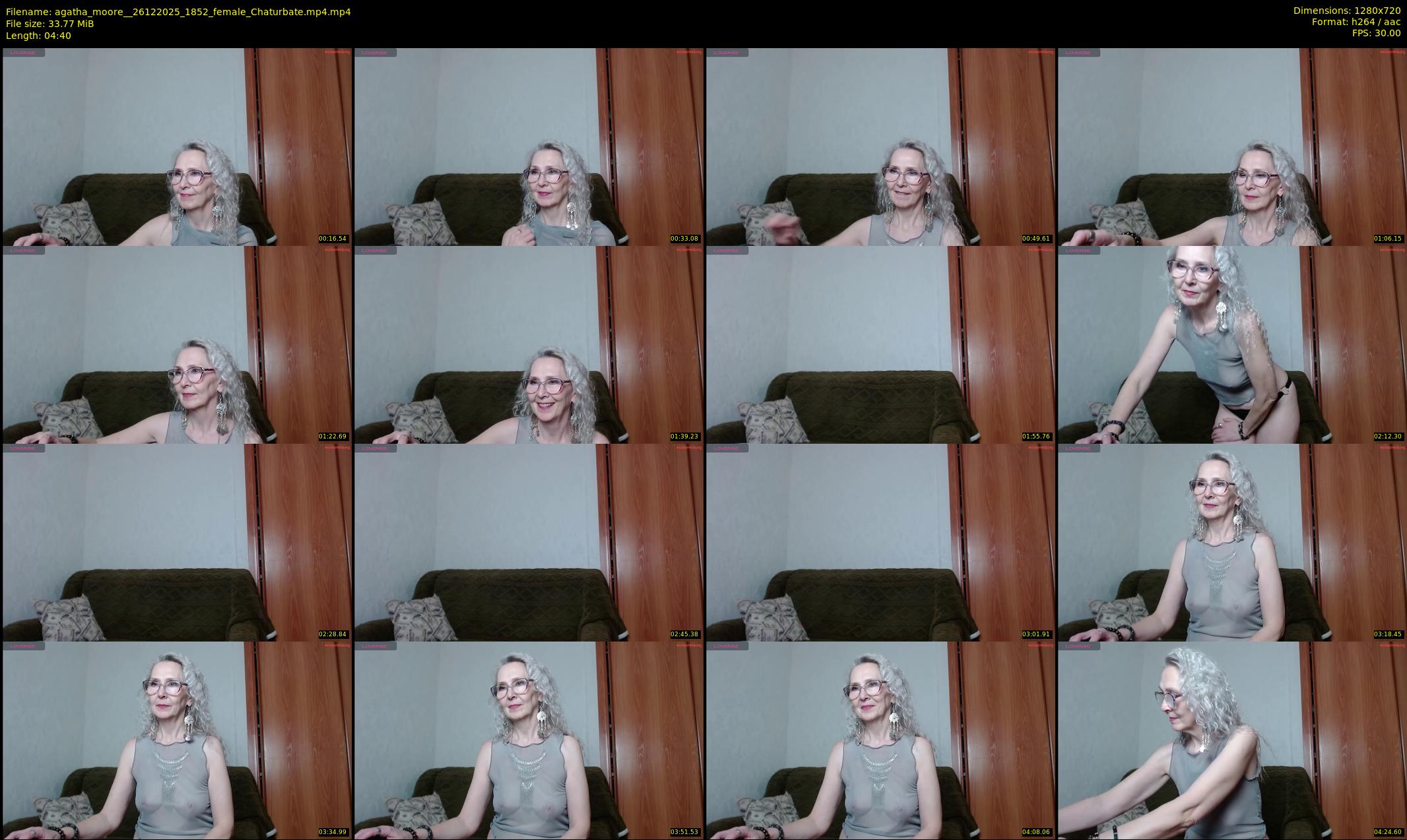 agatha_moore_ — 5 minute Chaturbate female cam show recording, 720p, Dec 26, 2025