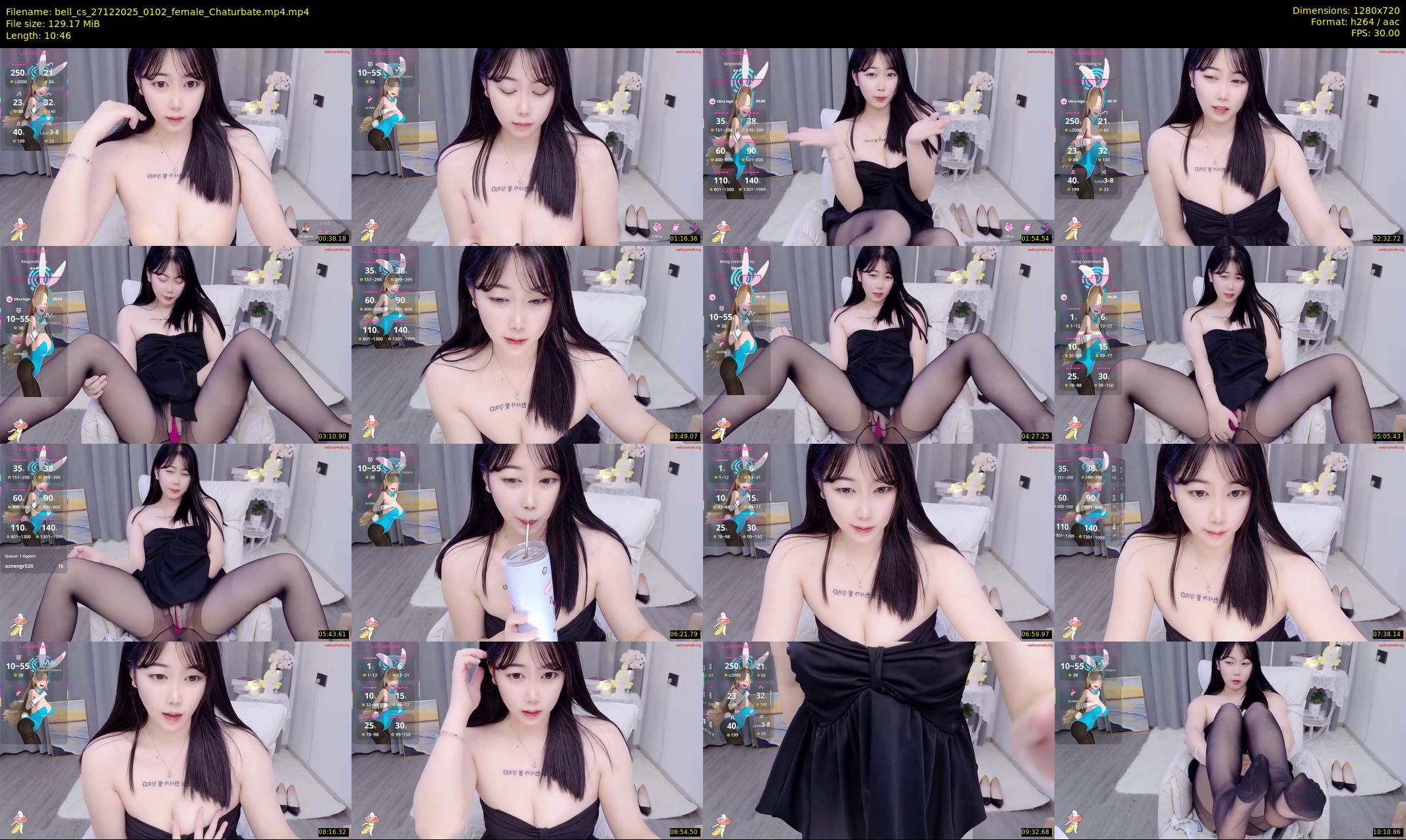 bell_cs — 11 minute Chaturbate female cam show recording, 720p, Dec 27, 2025