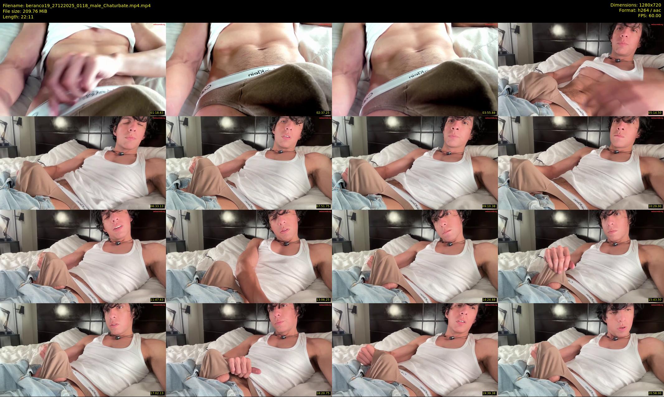 beranco19 — 23 minute Chaturbate male cam show recording, 720p, Dec 27, 2025
