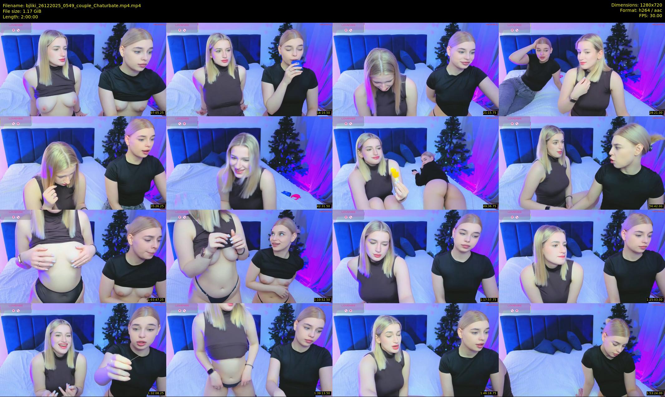 bjliki — 120 minute Chaturbate couple cam show recording, 720p, Dec 26, 2025