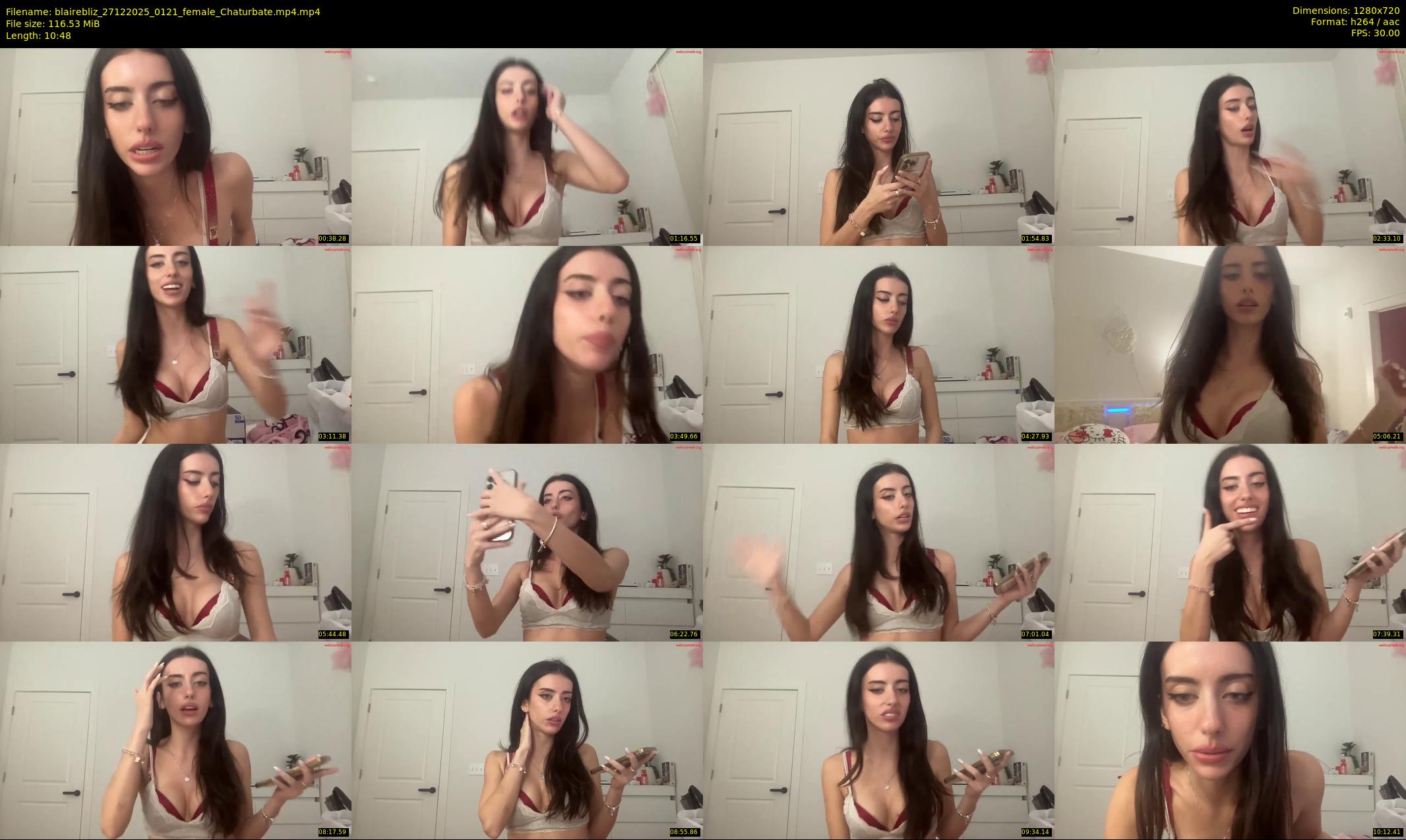 blairebliz — 11 minute Chaturbate female cam show recording, 720p, Dec 27, 2025
