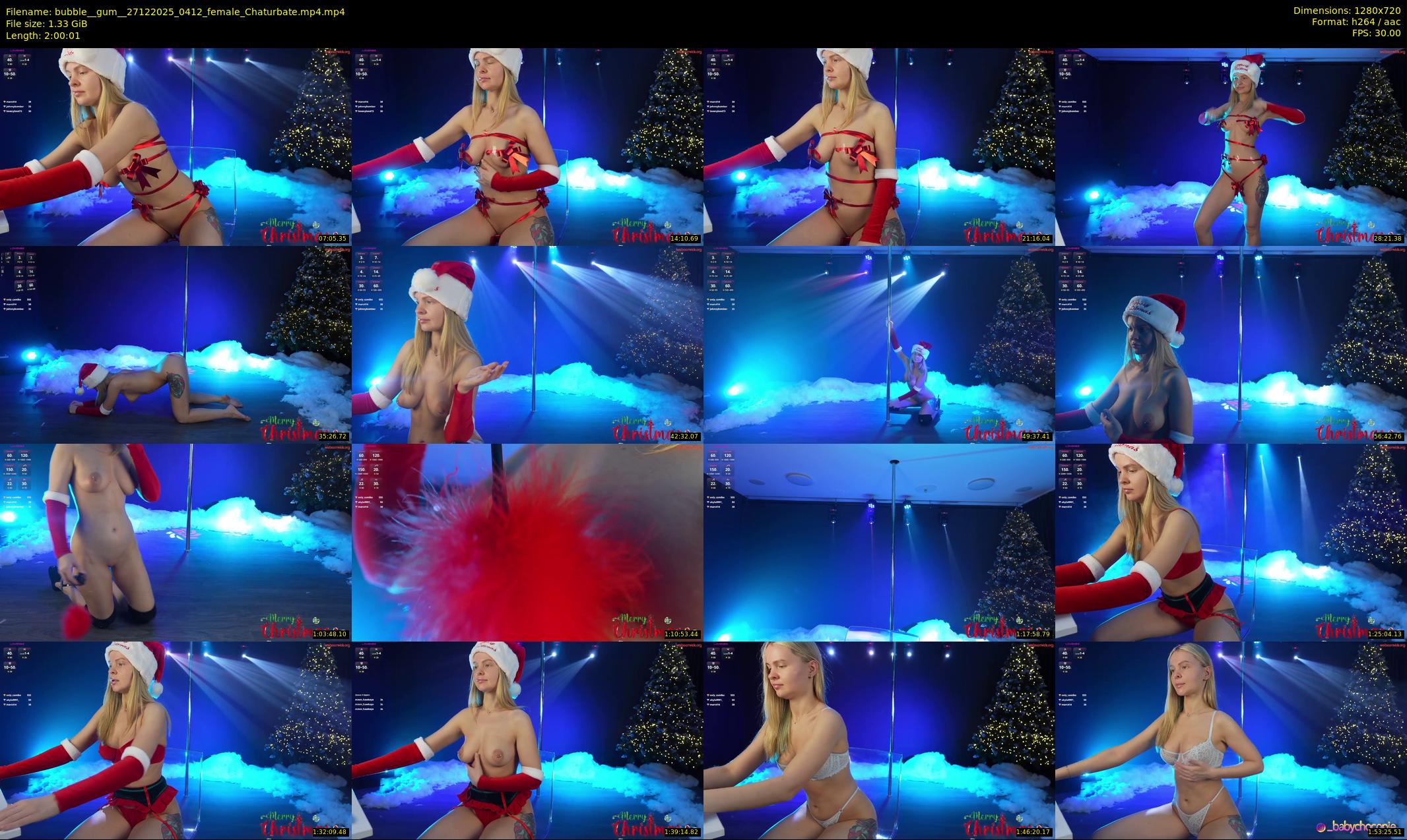 bubble__gum_ — 121 minute Chaturbate female cam show recording, 720p, Dec 27, 2025