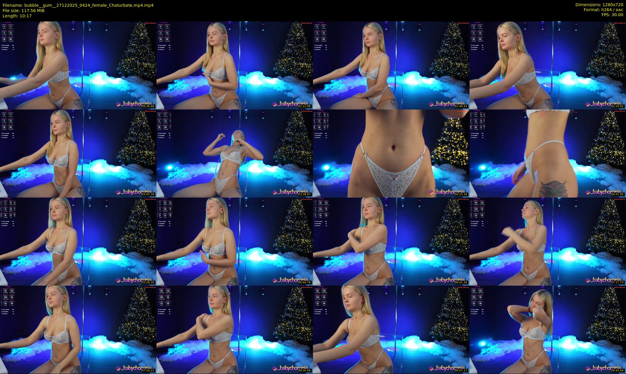 bubble__gum_ — 11 minute Chaturbate female cam show recording, 720p, Dec 27, 2025