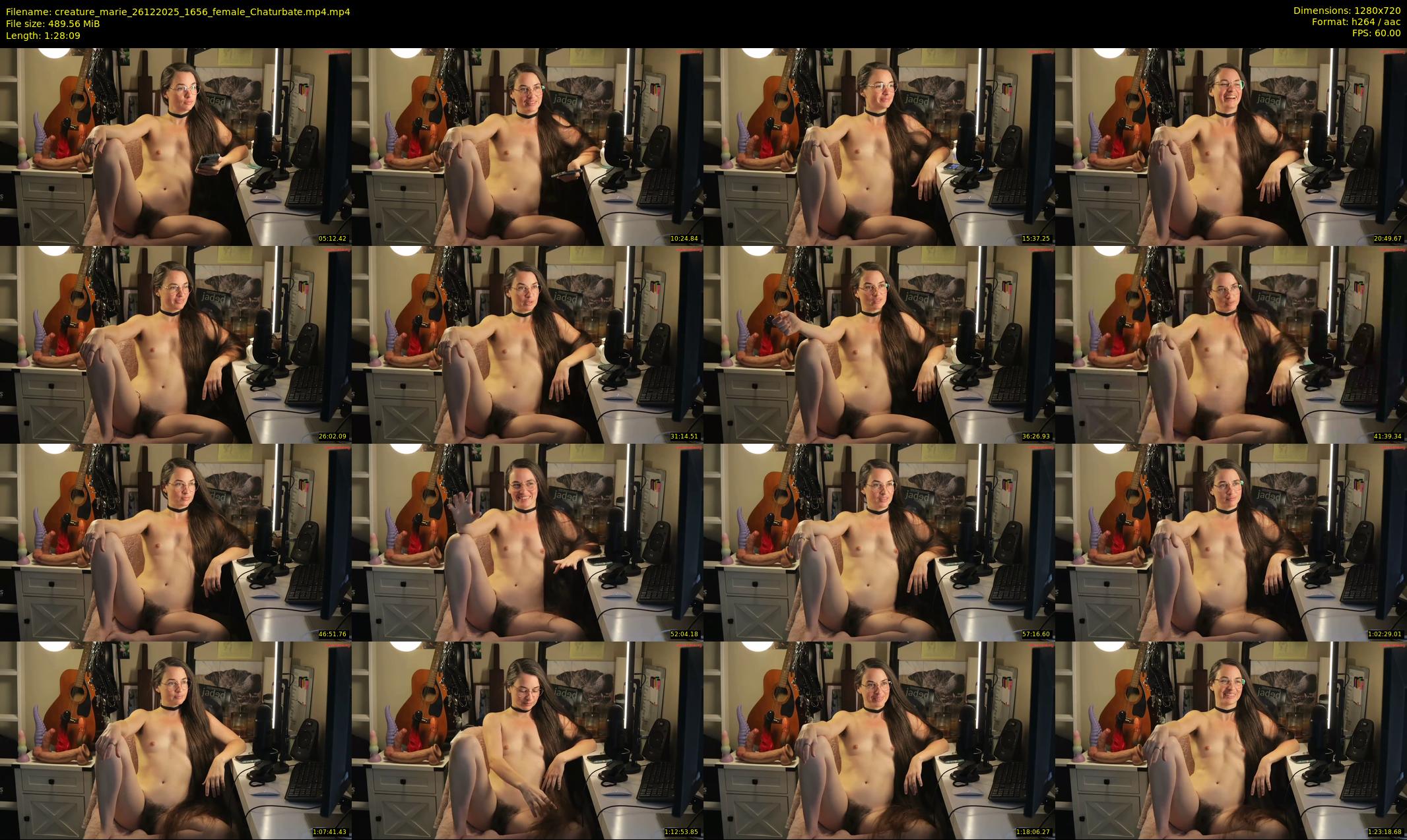 creature_marie — 89 minute Chaturbate female cam show recording, 720p, Dec 26, 2025