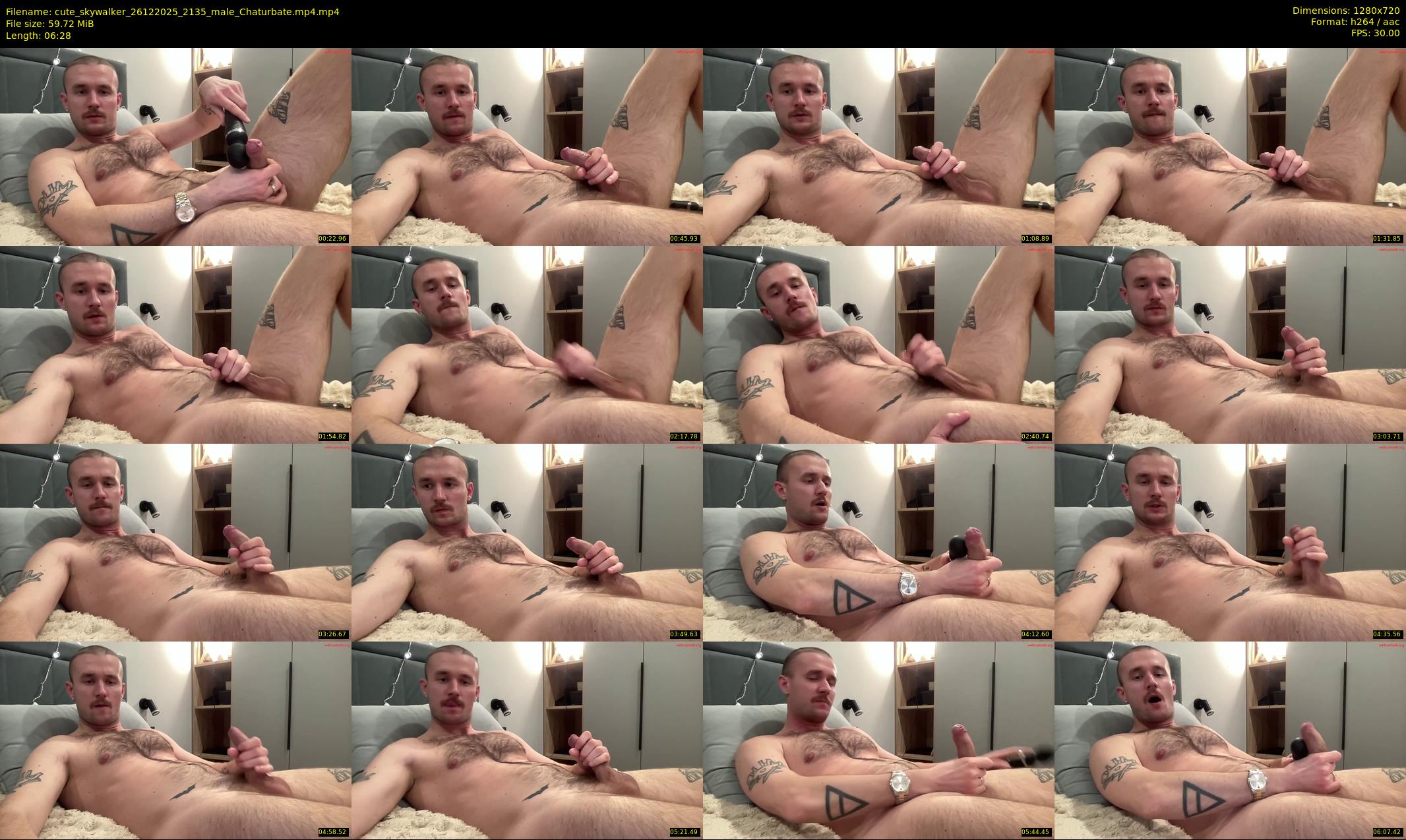 cute_skywalker — 7 minute Chaturbate male cam show recording, 720p, Dec 26, 2025