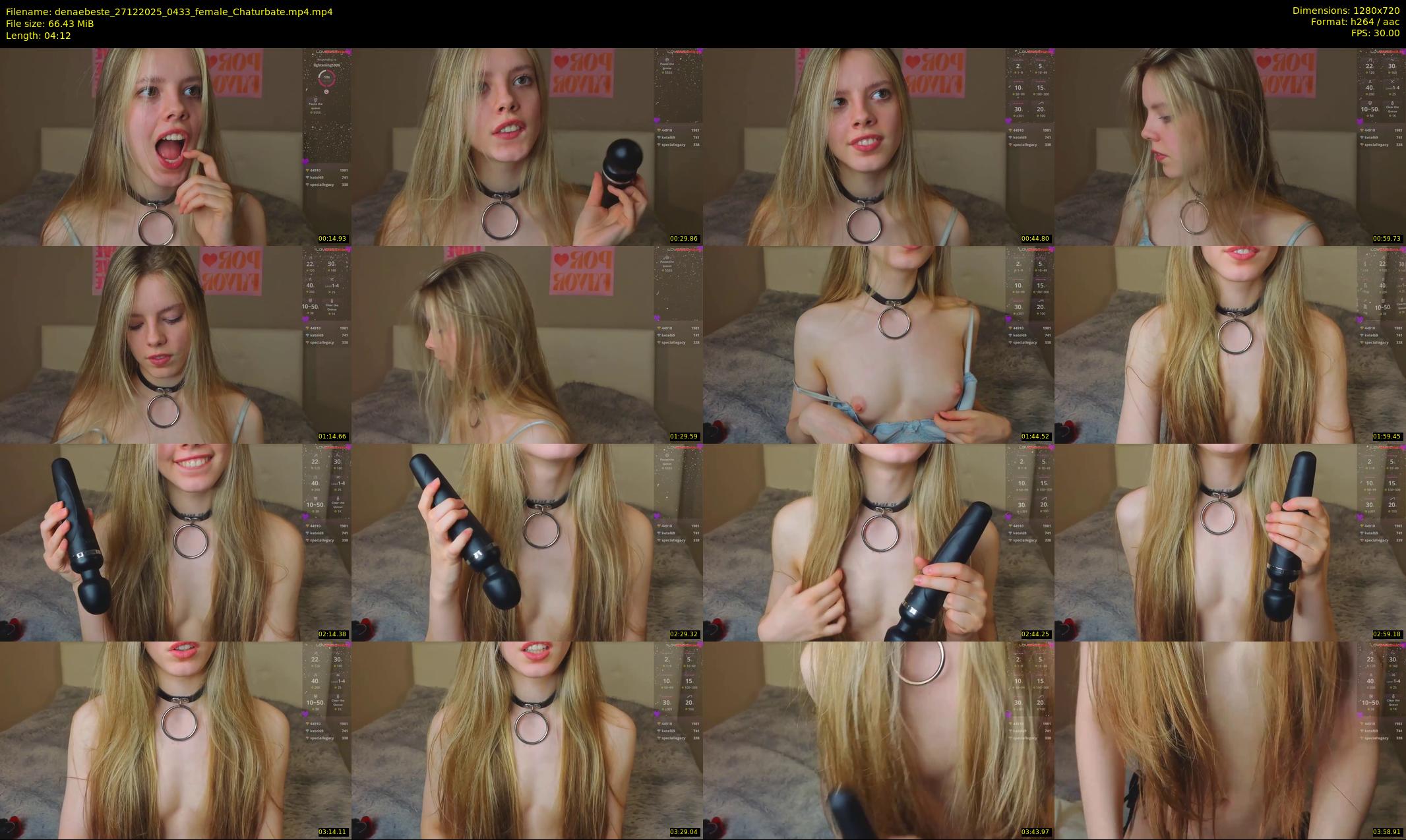 denaebeste — 5 minute Chaturbate female cam show recording, 720p, Dec 27, 2025