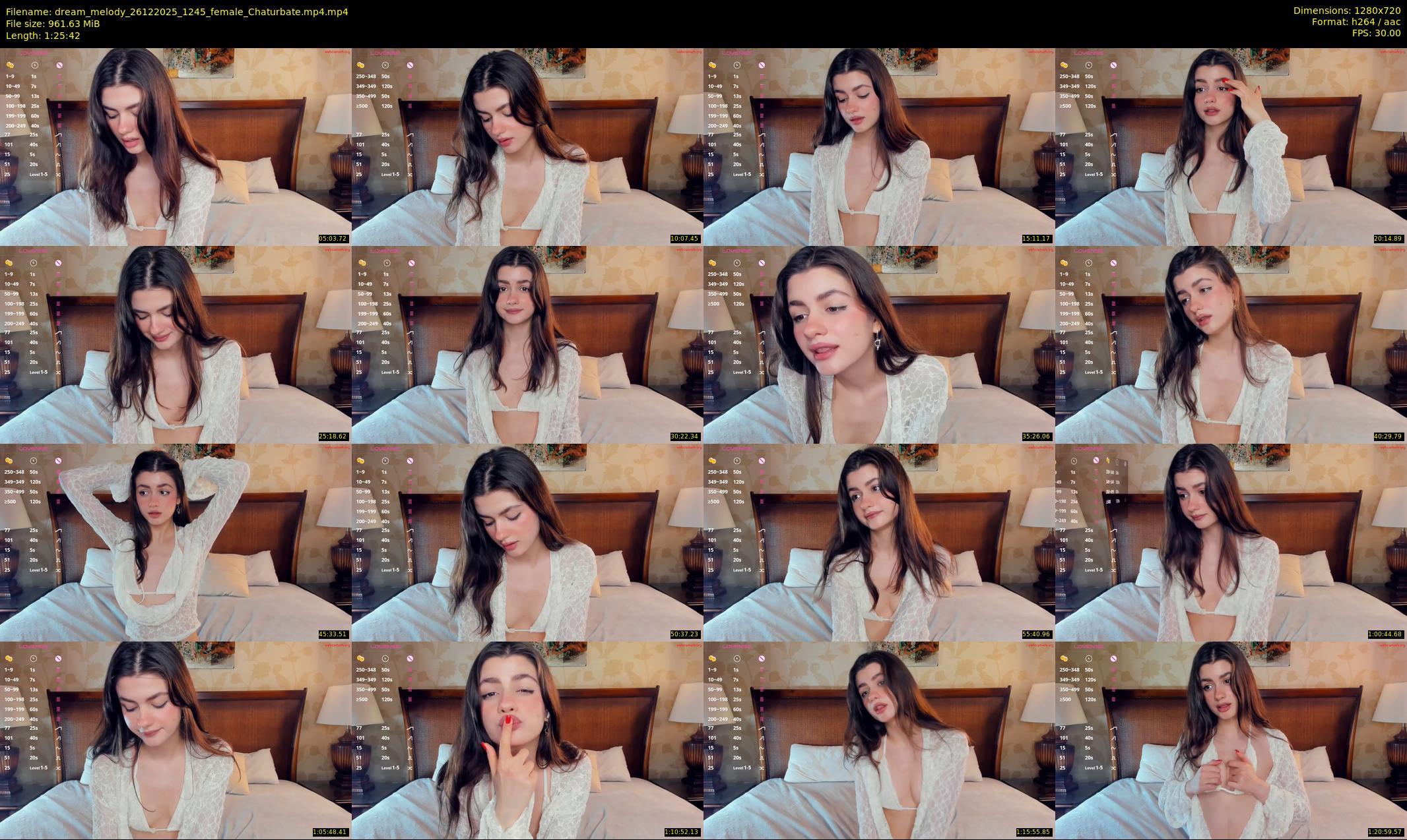 dream_melody — 86 minute Chaturbate female cam show recording, 720p, Dec 26, 2025