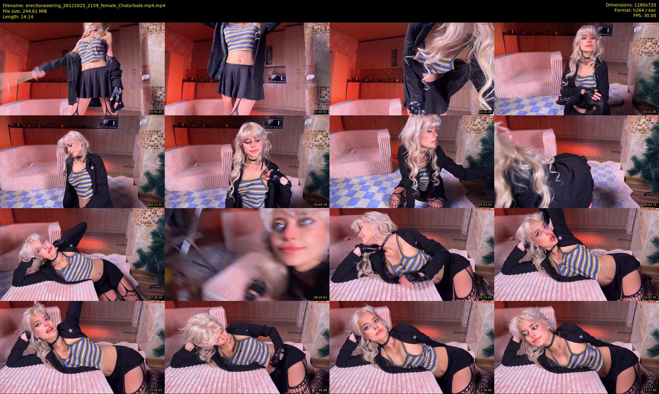 erectioneeering — 15 minute Chaturbate female cam show recording, 720p, Dec 26, 2025
