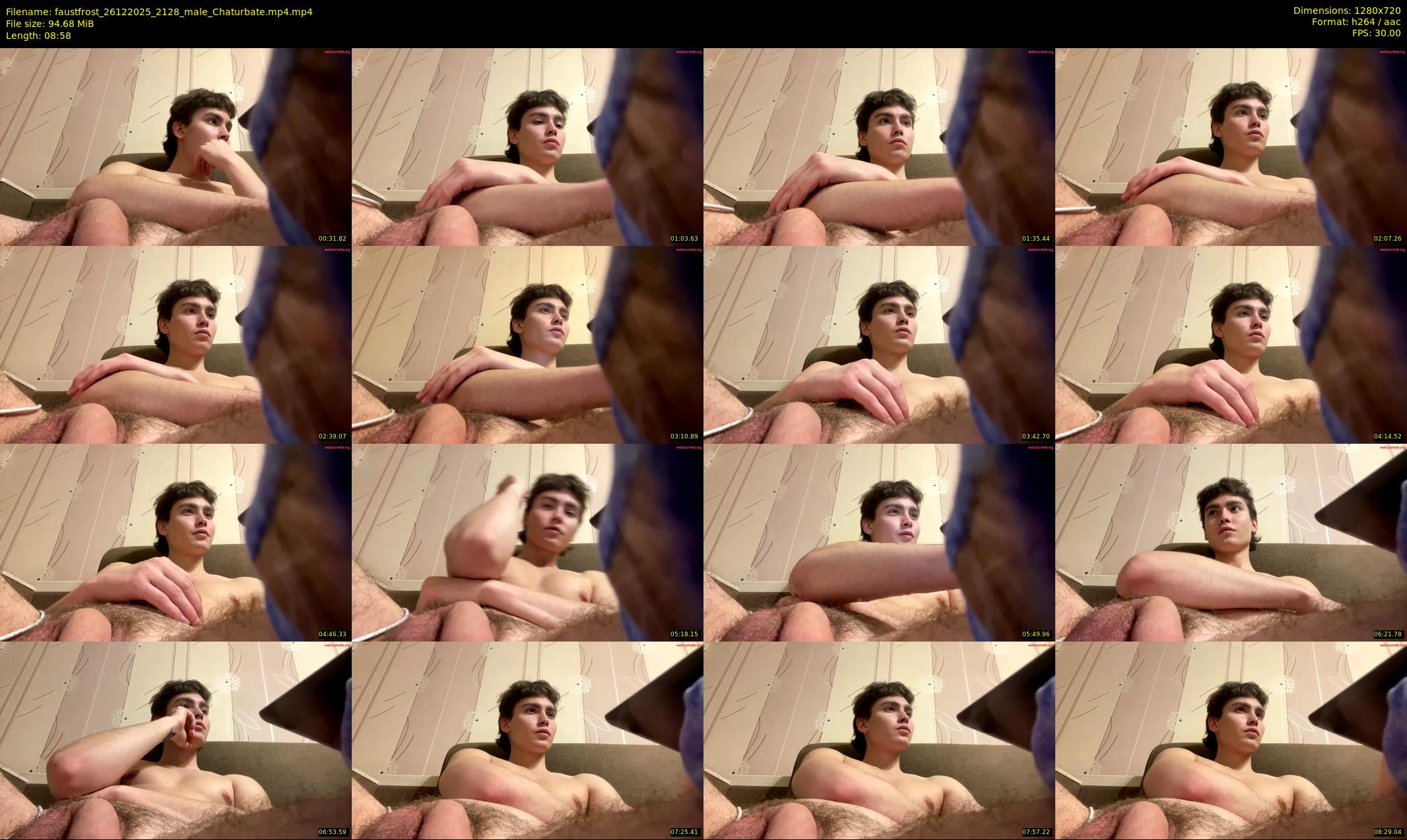 faustfrost — 9 minute Chaturbate male cam show recording, 720p, Dec 26, 2025