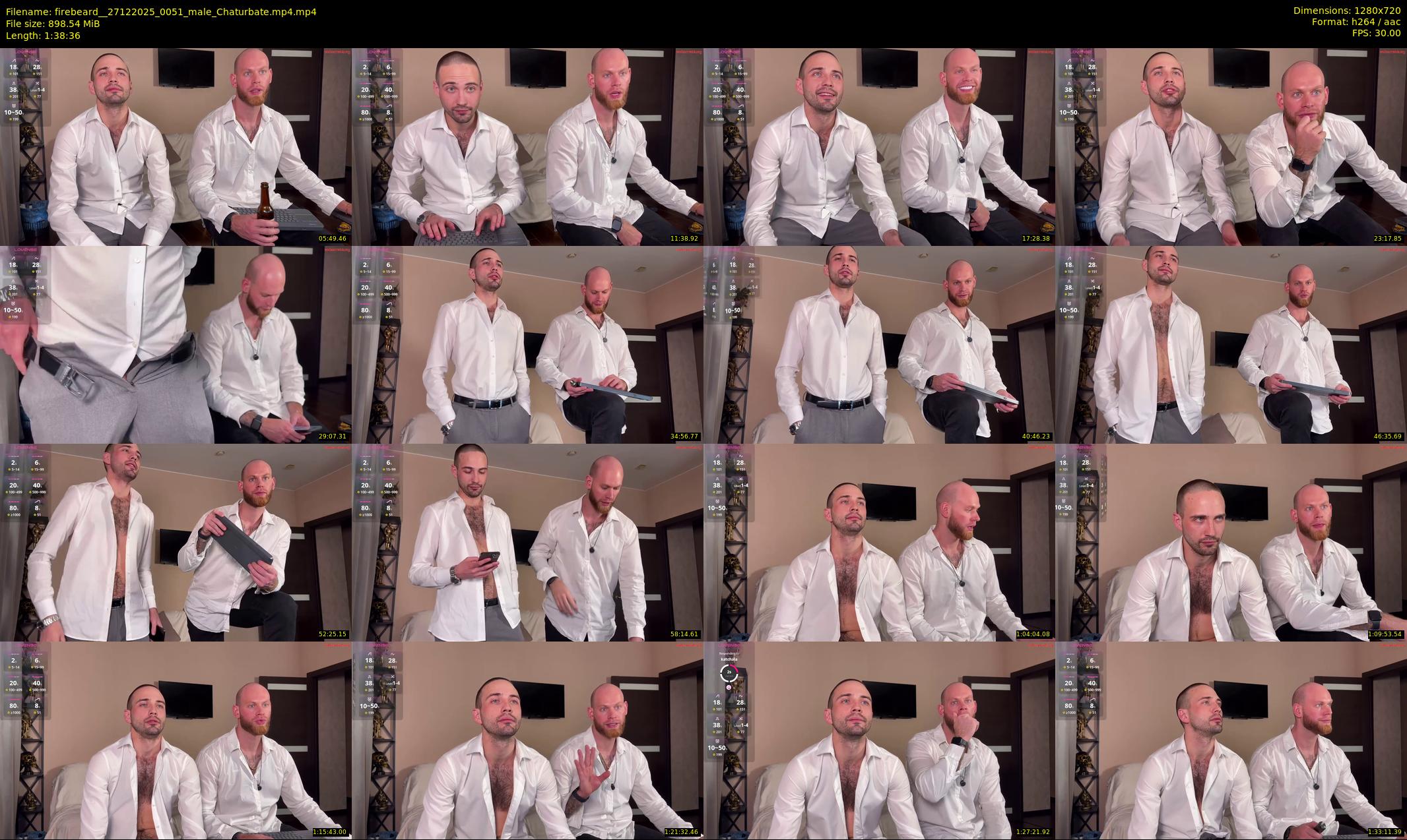 firebeard_ — 99 minute Chaturbate male cam show recording, 720p, Dec 27, 2025