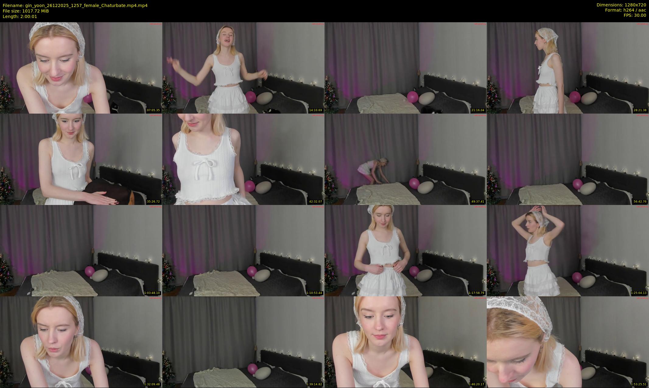gin_yoon — 121 minute Chaturbate female cam show recording, 720p, Dec 26, 2025