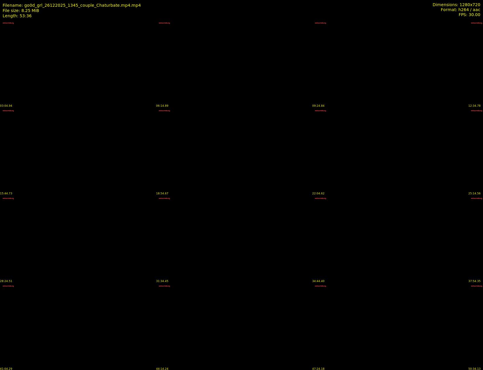 go0d_grl — 54 minute Chaturbate couple cam show recording, 720p, Dec 26, 2025