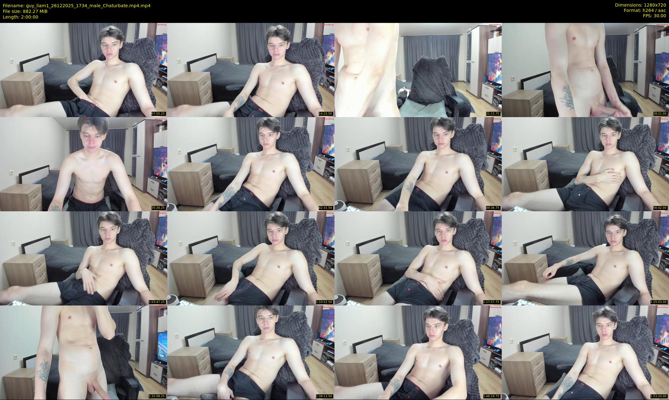 guy_liam1 — 120 minute Chaturbate male cam show recording, 720p, Dec 26, 2025