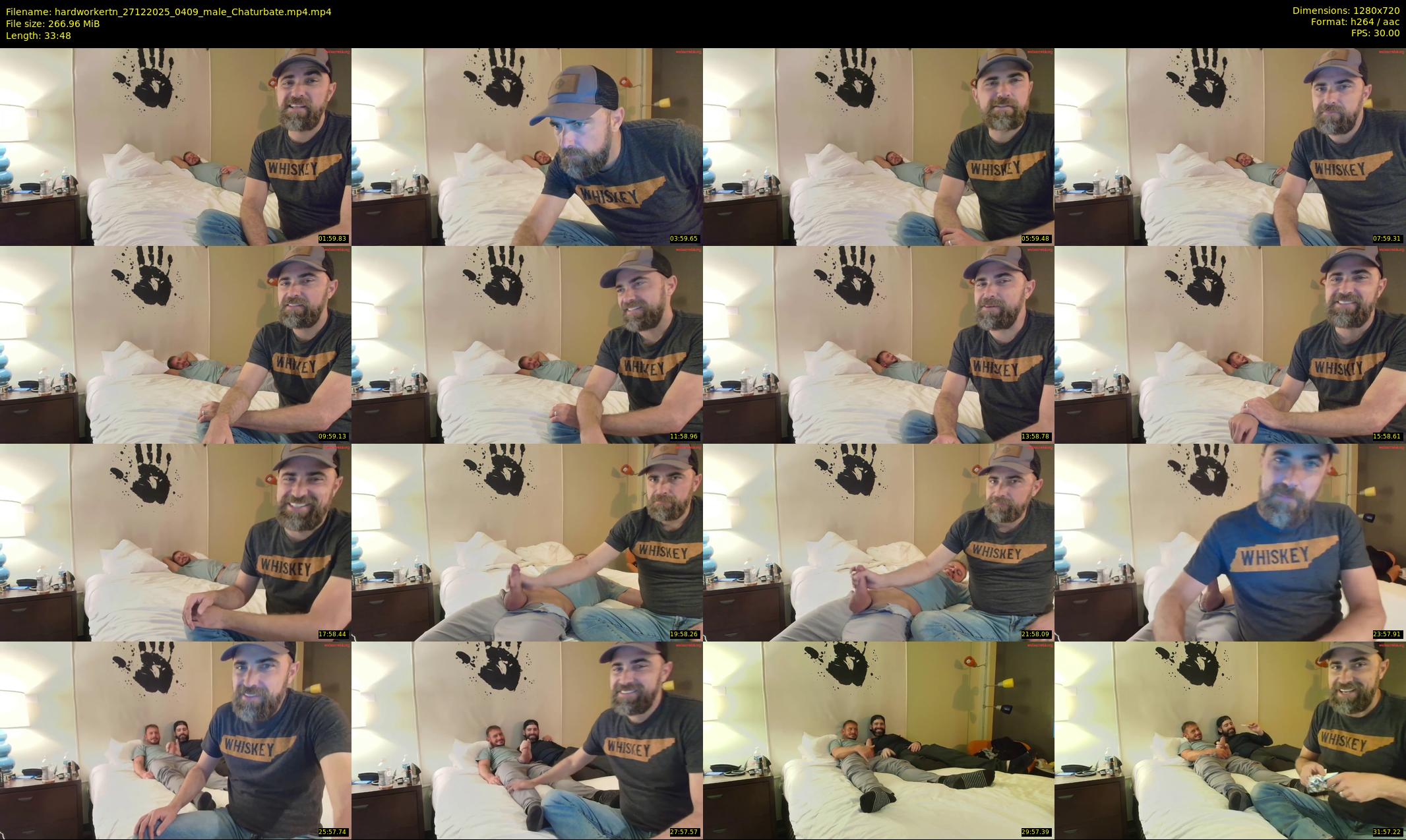 hardworkertn — 34 minute Chaturbate male cam show recording, 720p, Dec 27, 2025