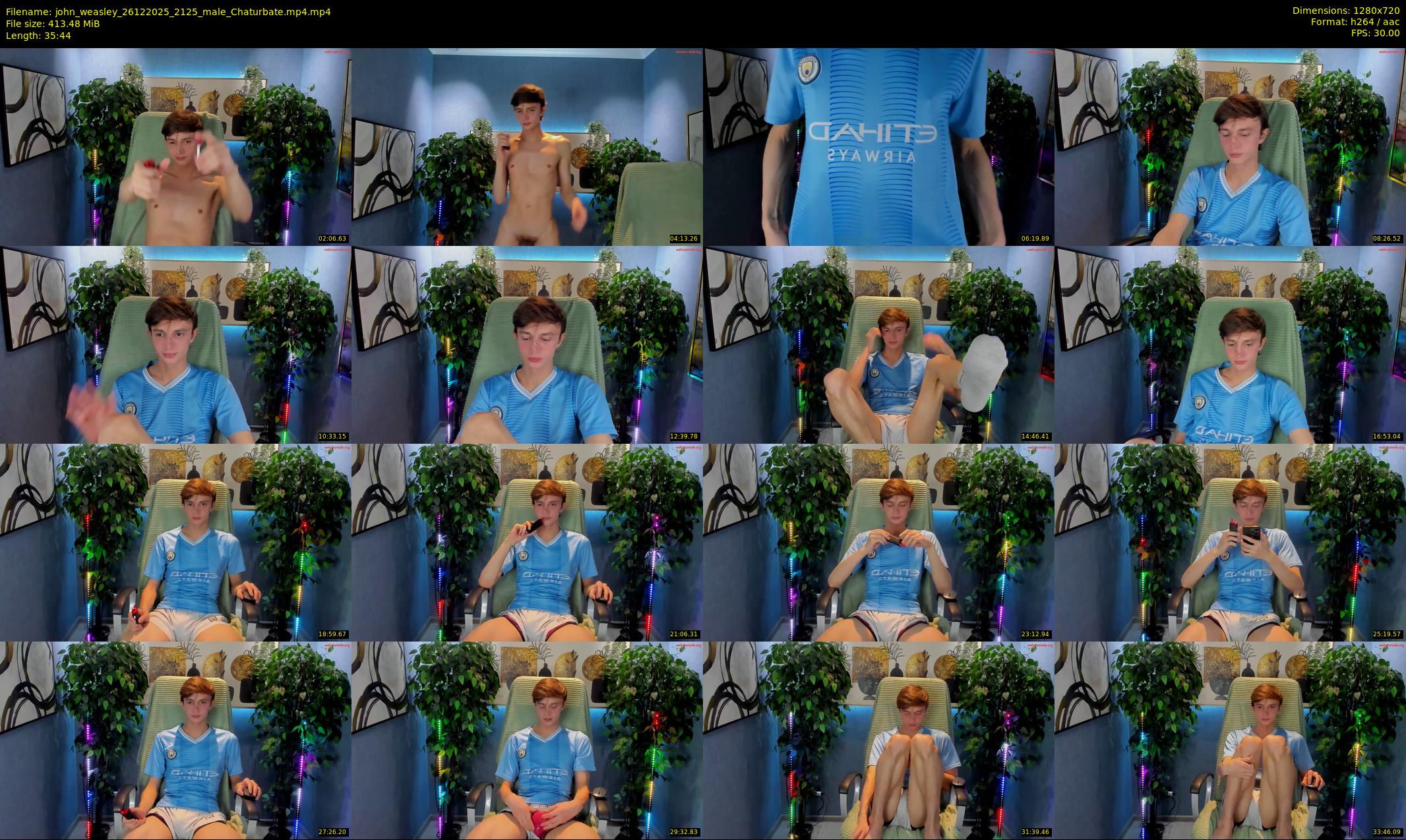 john_weasley — 36 minute Chaturbate male cam show recording, 720p, Dec 26, 2025