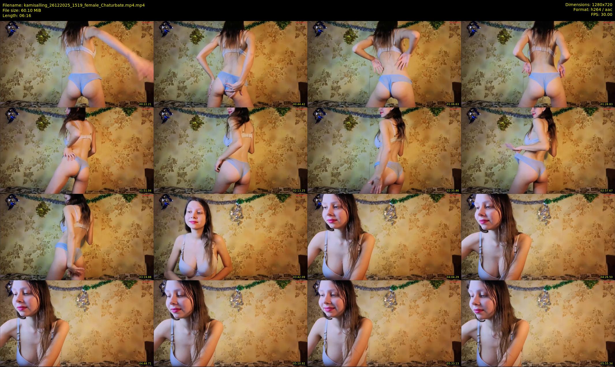 kamisalling — 7 minute Chaturbate female cam show recording, 720p, Dec 26, 2025