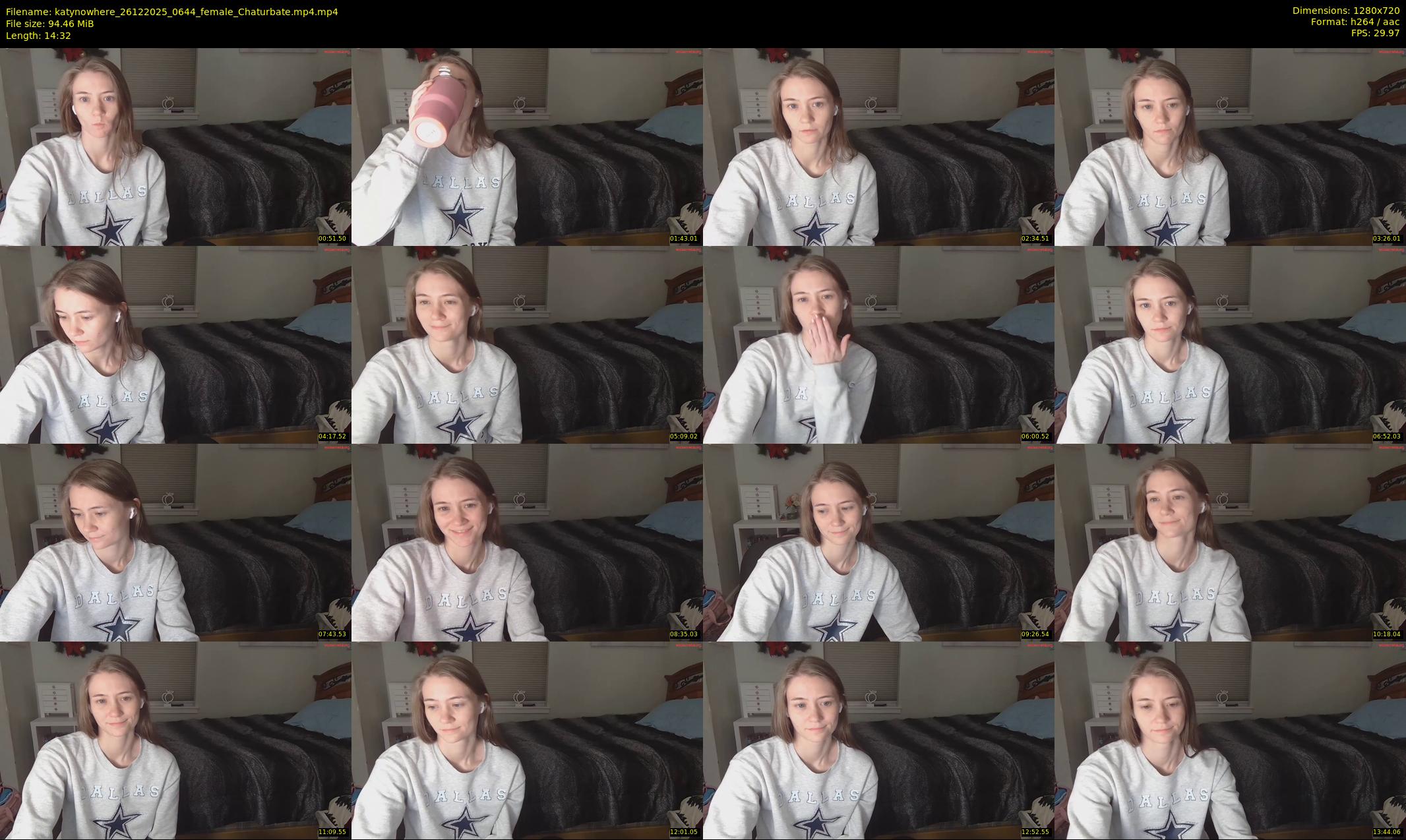 katynowhere — 15 minute Chaturbate female cam show recording, 720p, Dec 26, 2025