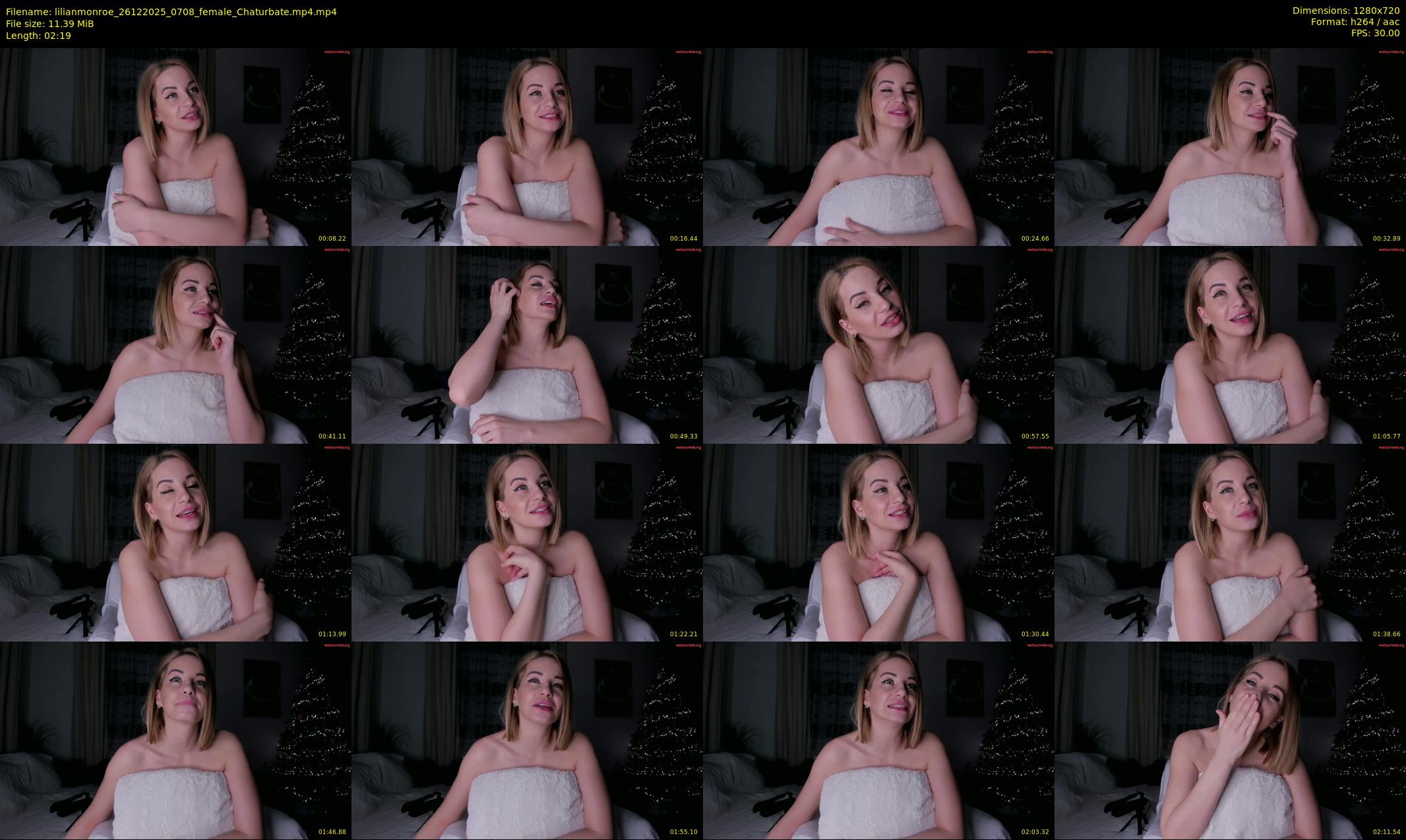 lilianmonroe — 3 minute Chaturbate female cam show recording, 720p, Dec 26, 2025