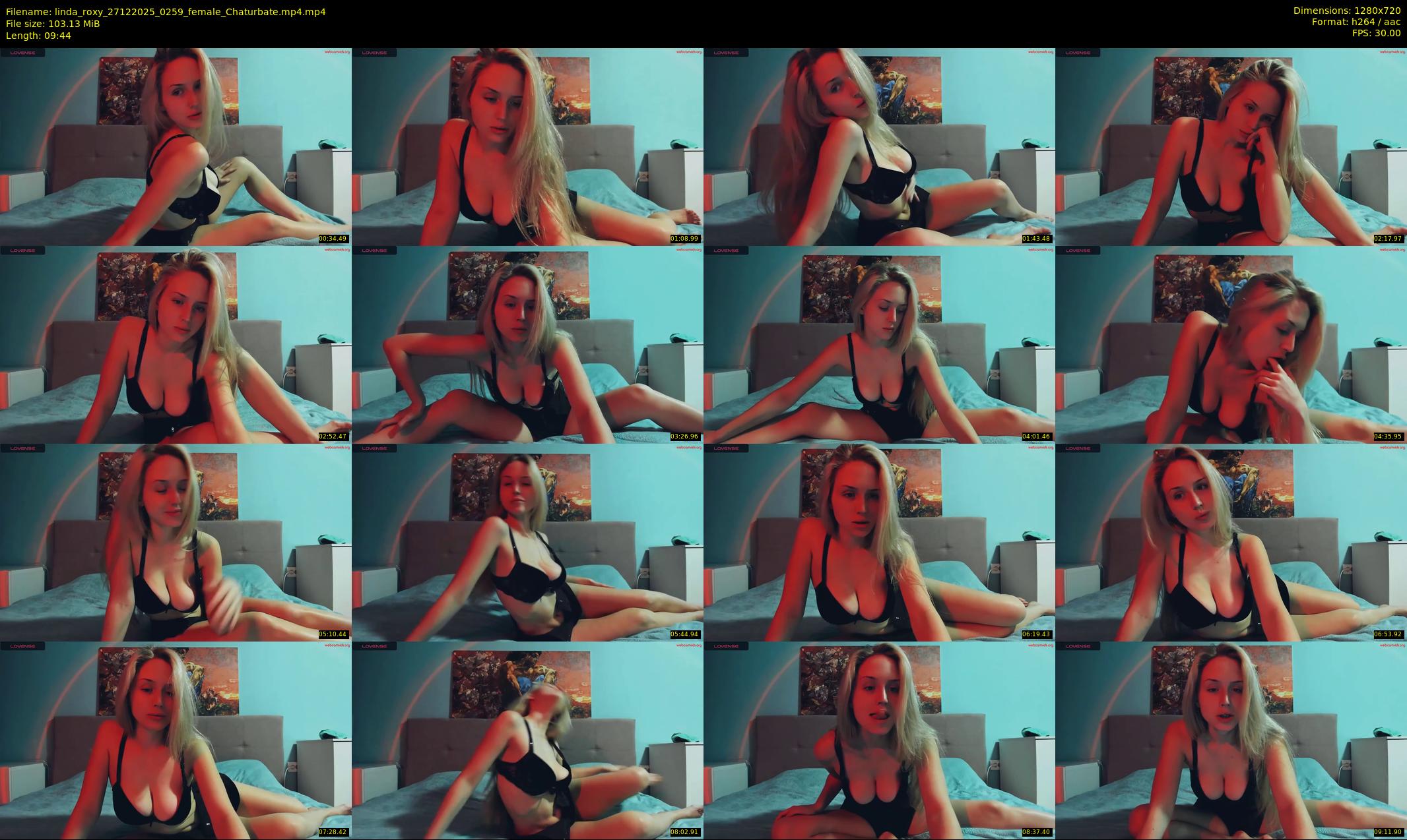 linda_roxy — 10 minute Chaturbate female cam show recording, 720p, Dec 27, 2025